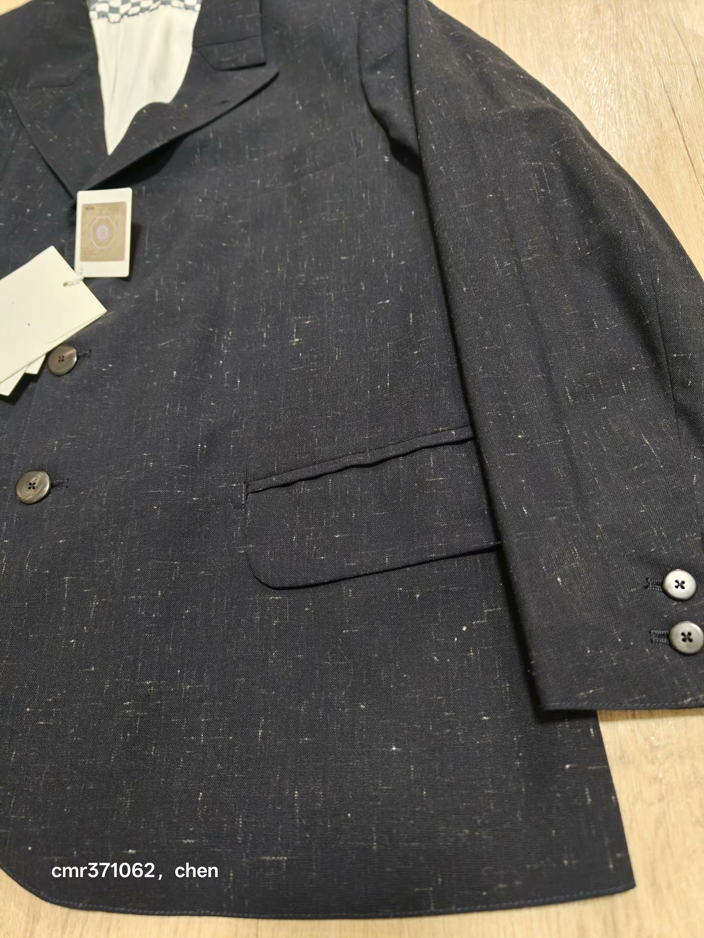 VISVIM 16SS GRANGER BLAZER — back