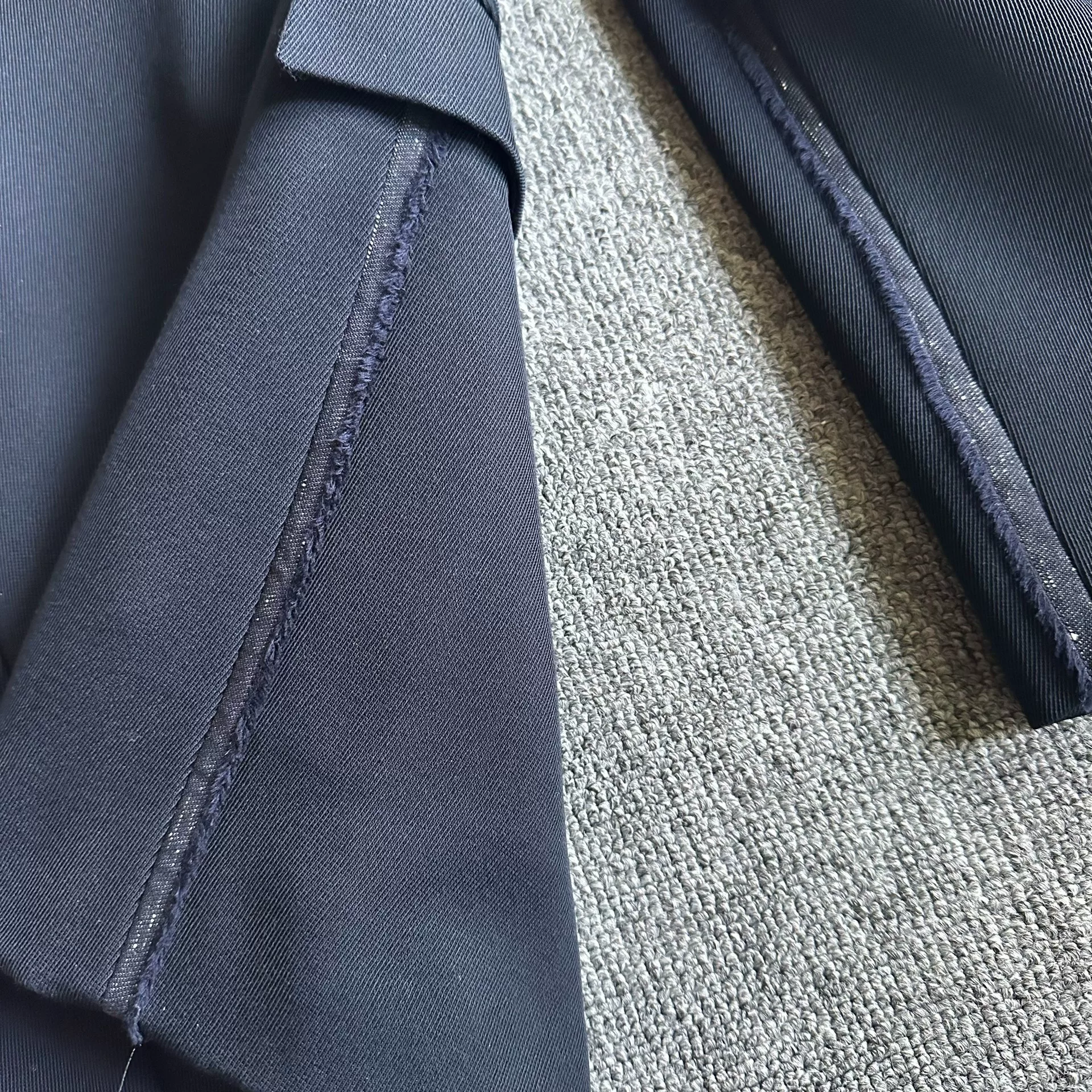 Dior Classic Stitching Detail Blazer — detail