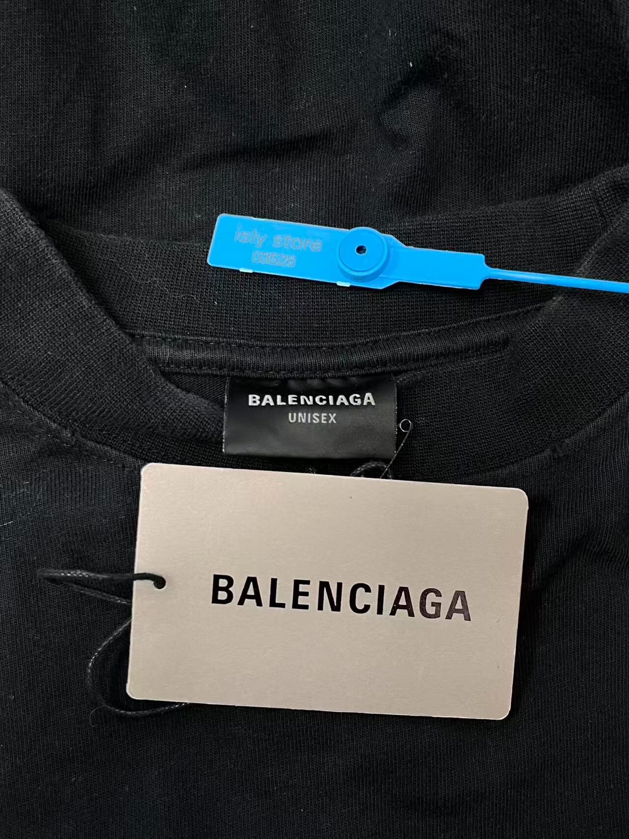 Balenciaga Women's Loose Long-Sleeve T-Shirt — back