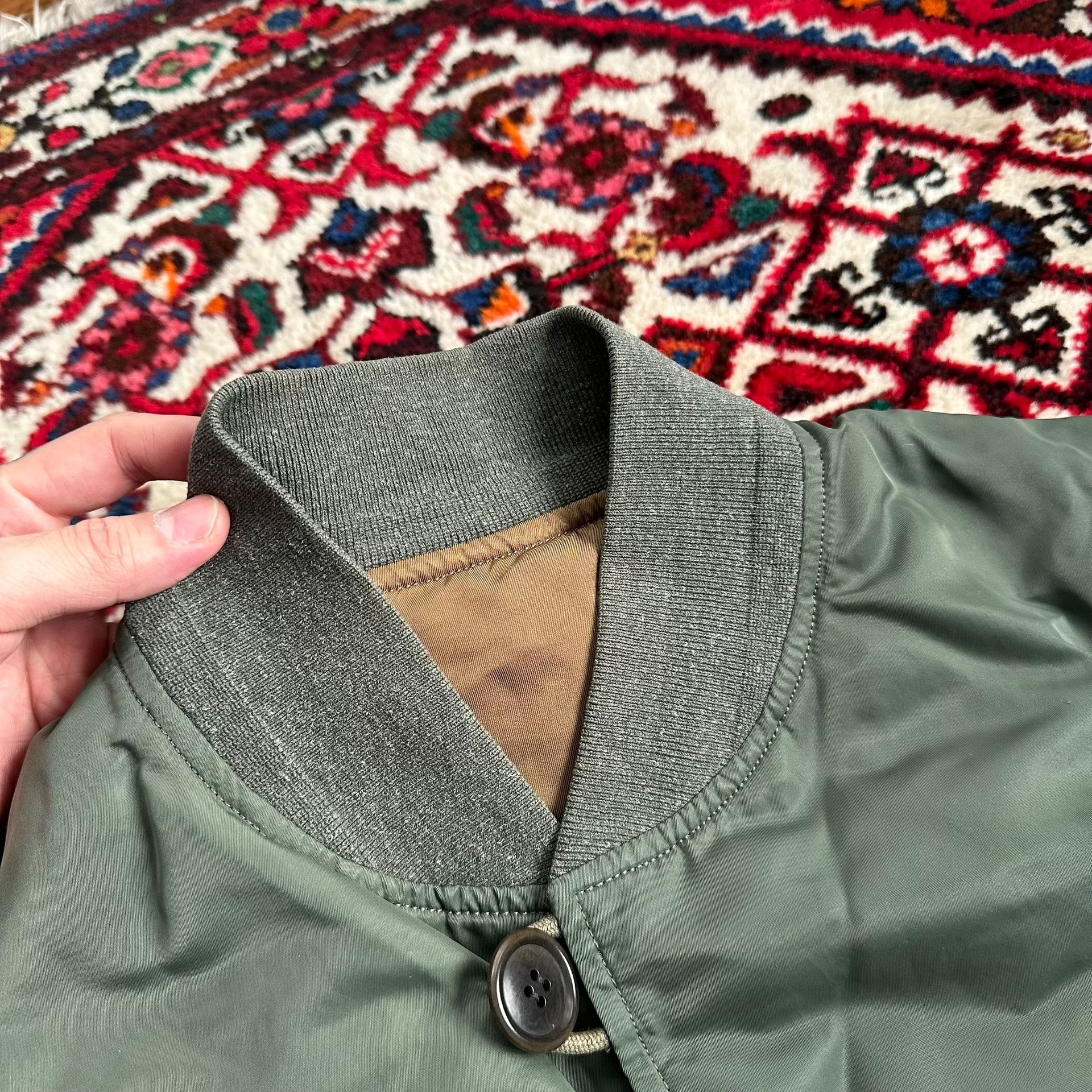 visvim 18AW CORPS DOWN Jacket — label