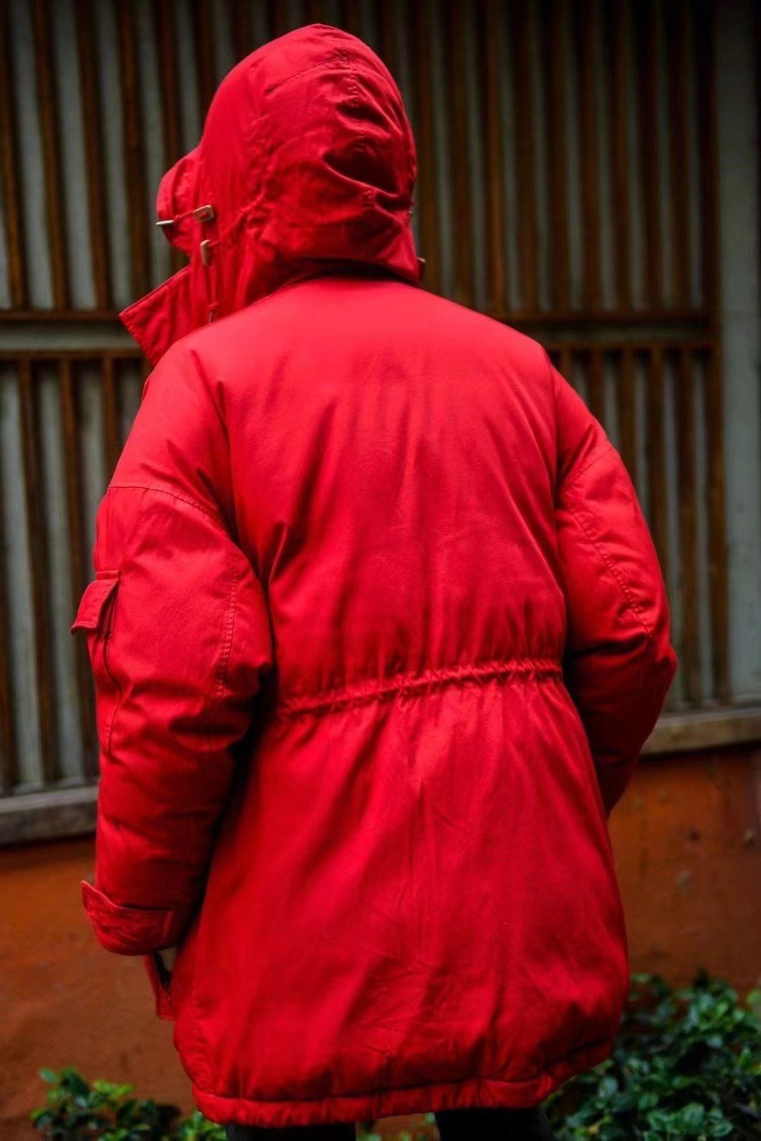 visvim 21AW Krupa Down Coat — label