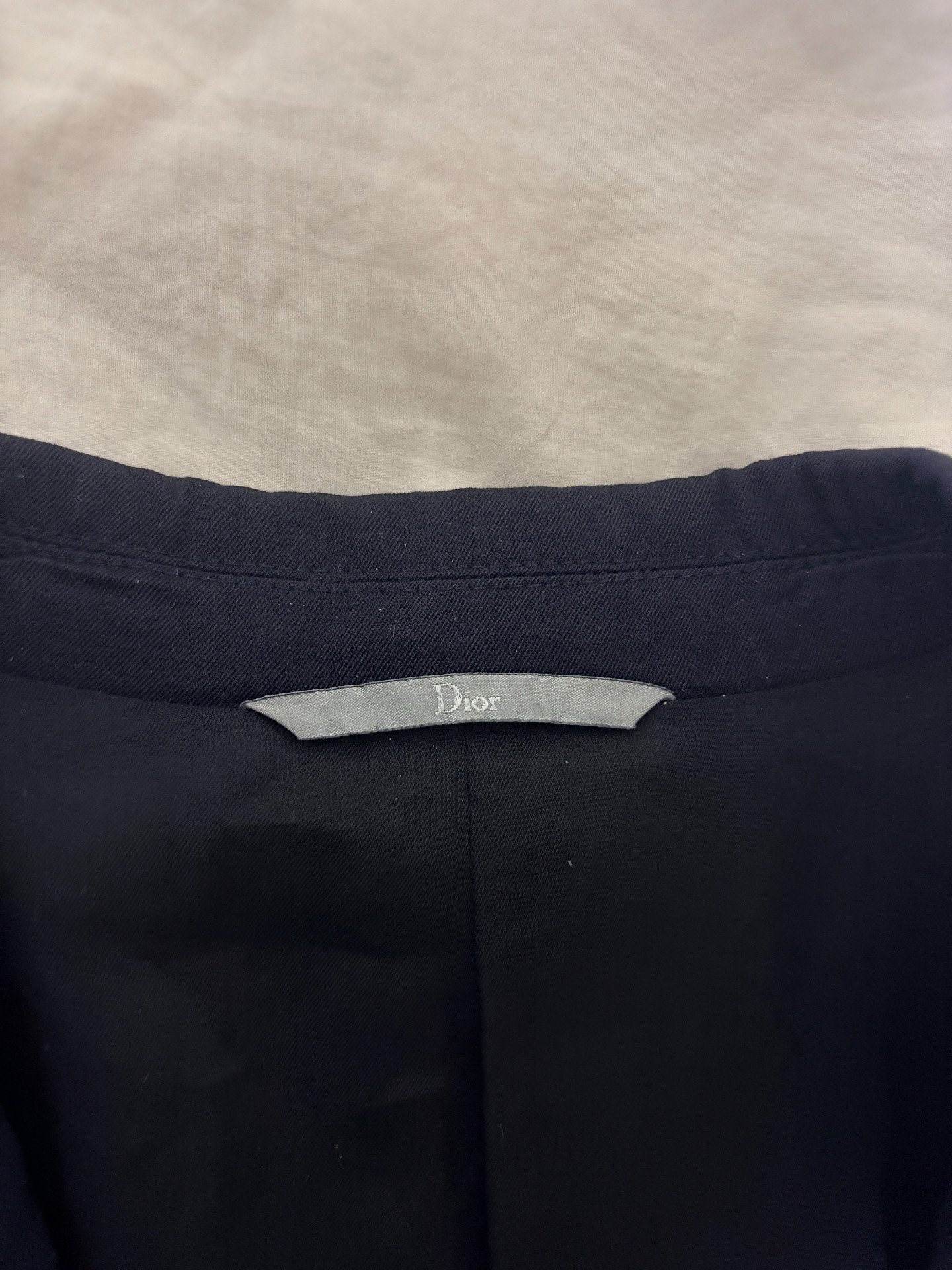 Dior Homme 16ss Runway Camellia Suit — label