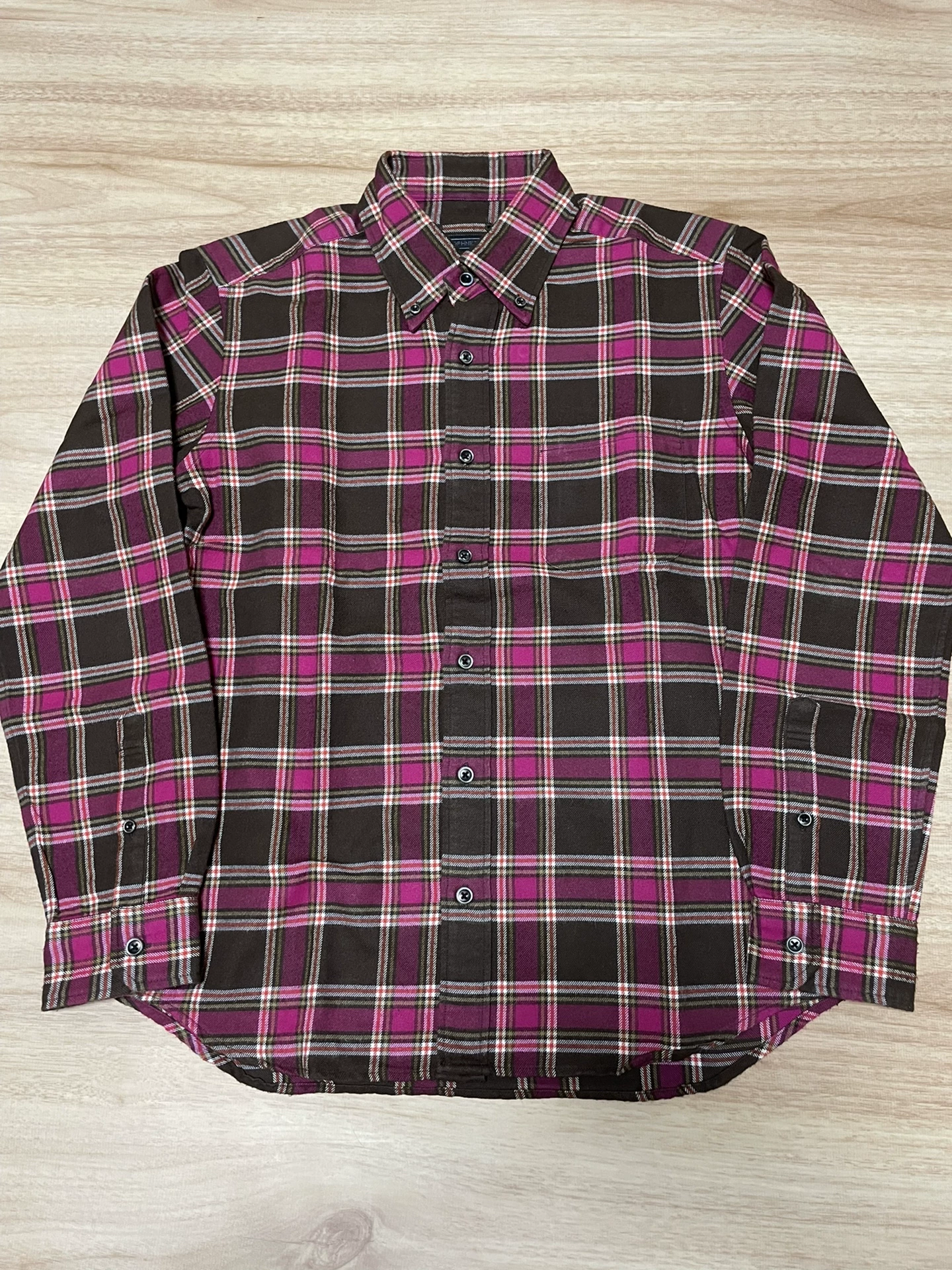 Sophnet Plaid Casual Long-sleeve Shirt