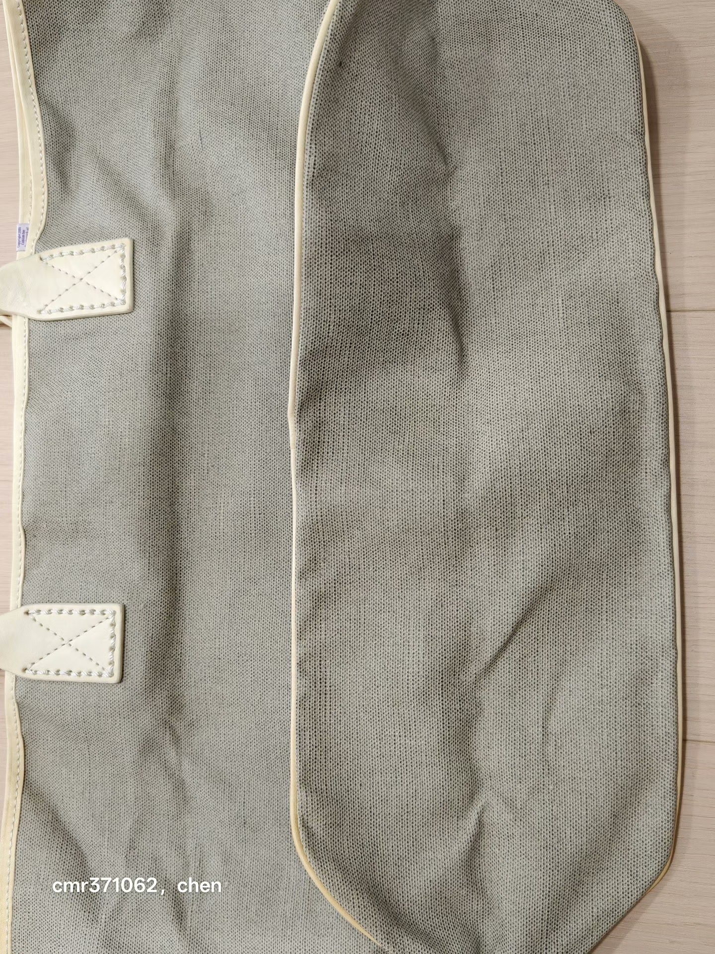 visvim coated canvas tote bag — detail