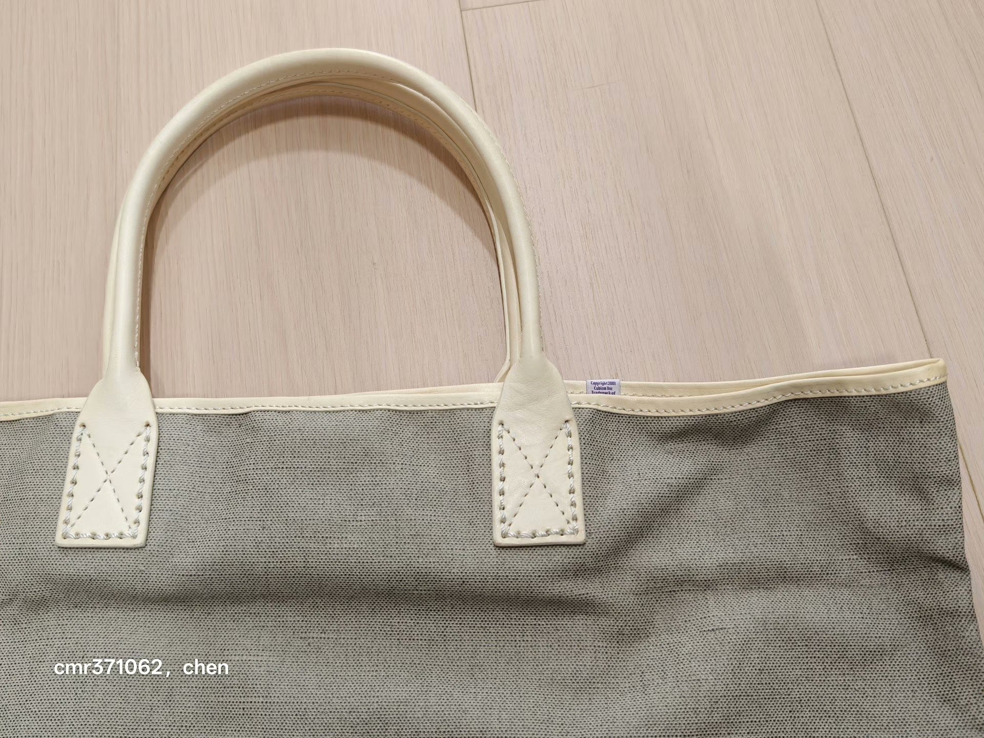 visvim coated canvas tote bag — front