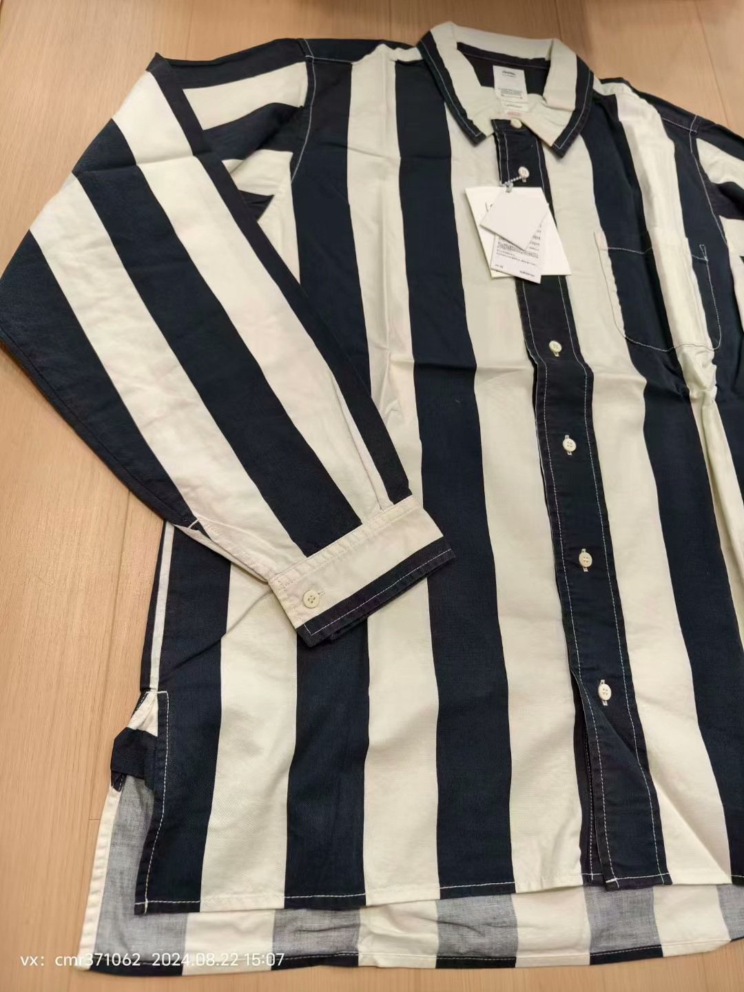 visvim 19ss cecile shirt — label
