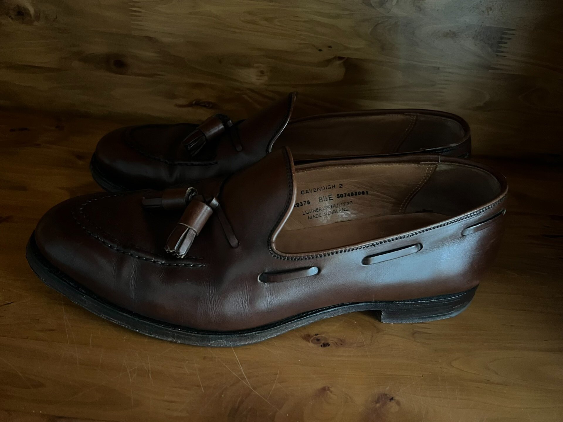 Crockett & Jones Leather Loafers