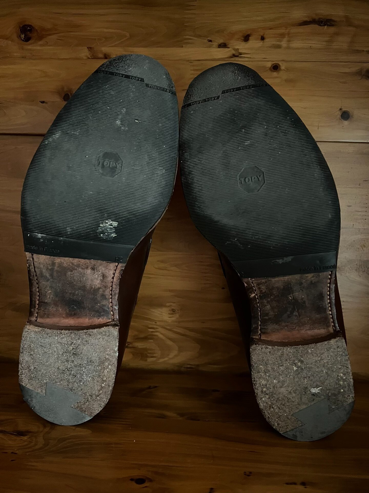 Crockett & Jones Leather Loafers — label
