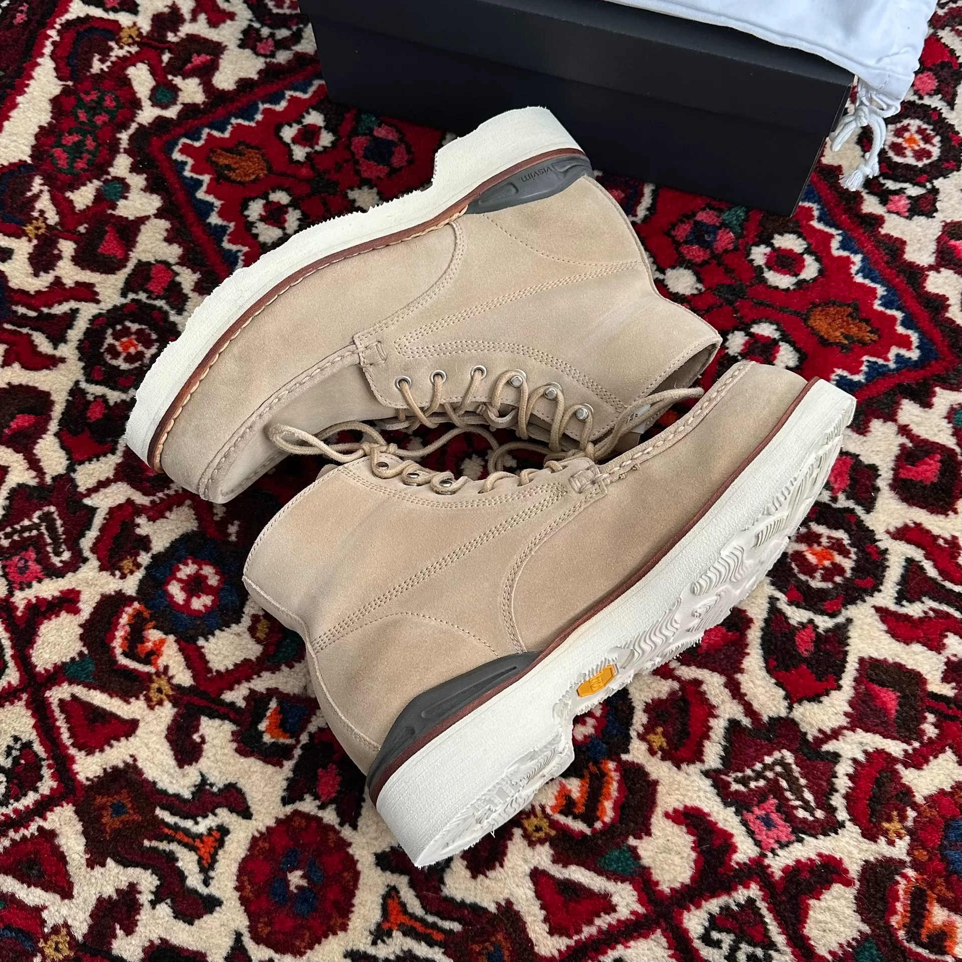 visvim 10SS VIRGIL BOOTS — label