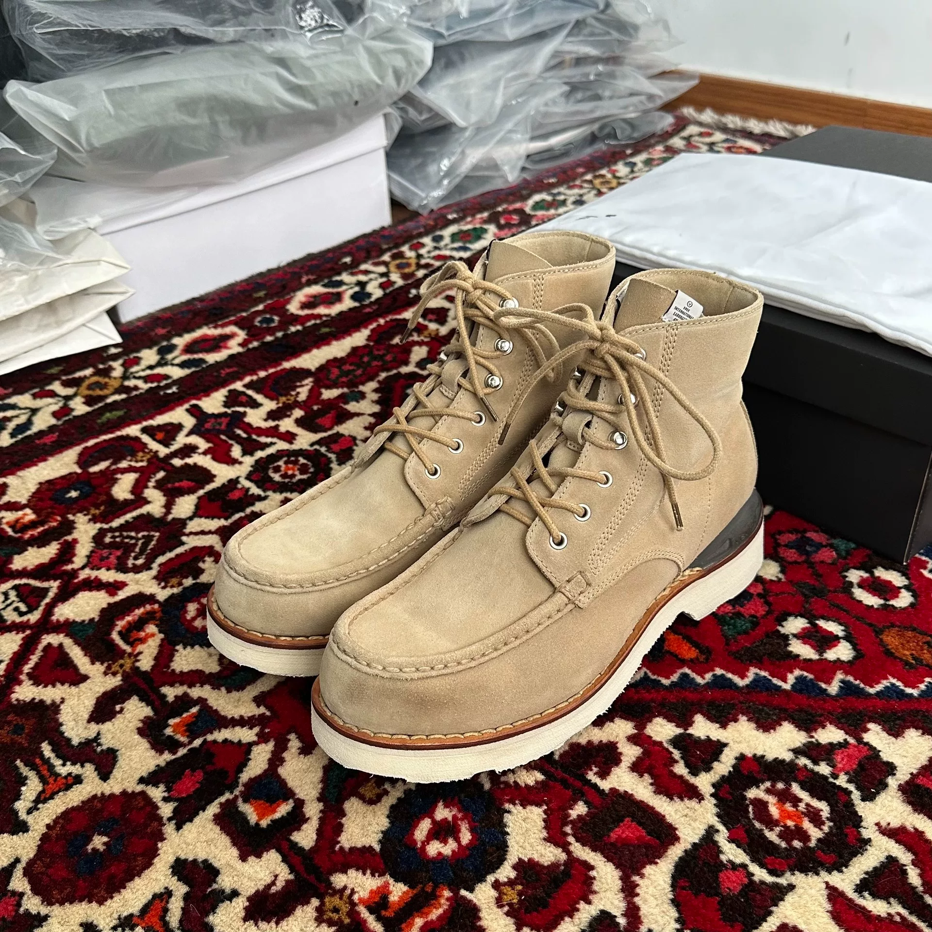 visvim 10SS VIRGIL BOOTS — front