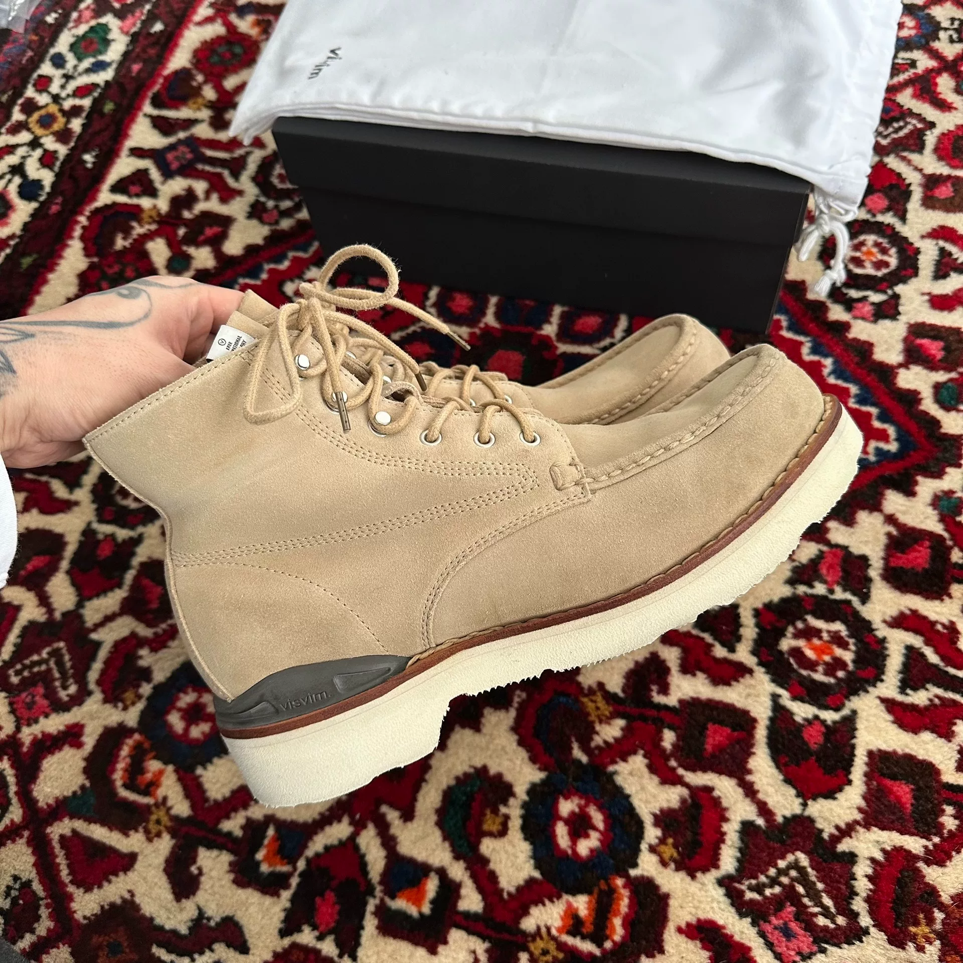 visvim 10SS VIRGIL BOOTS — back