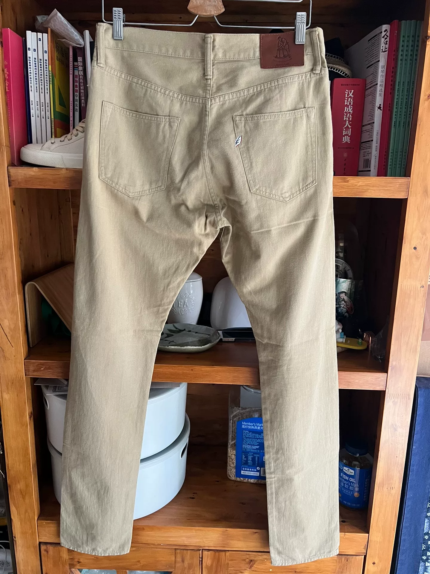 Pure Blue Japan PBJ Selvedge Straight Jeans — label