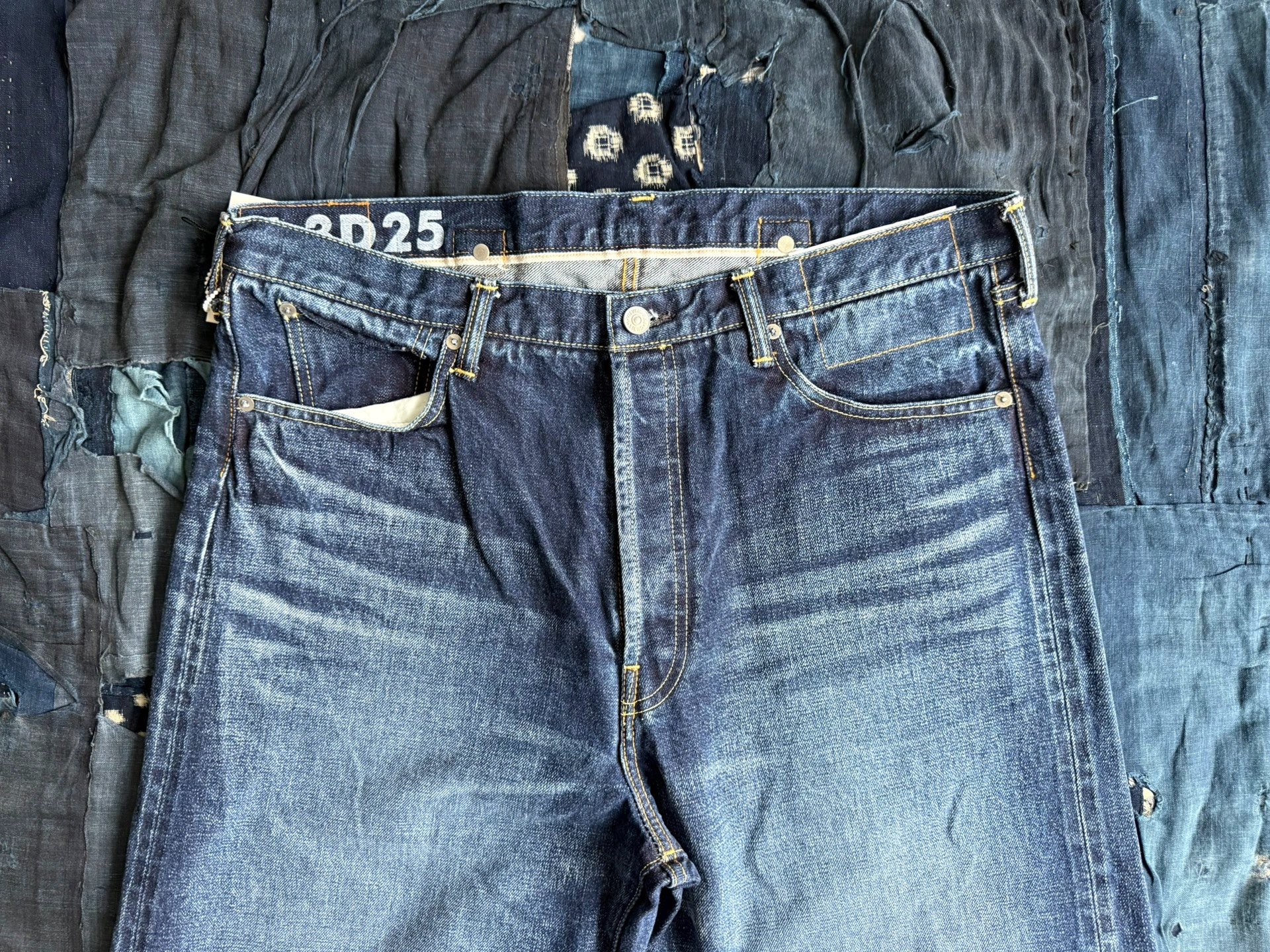 Visvim Social Sculpture 01 Wide Jeans — back