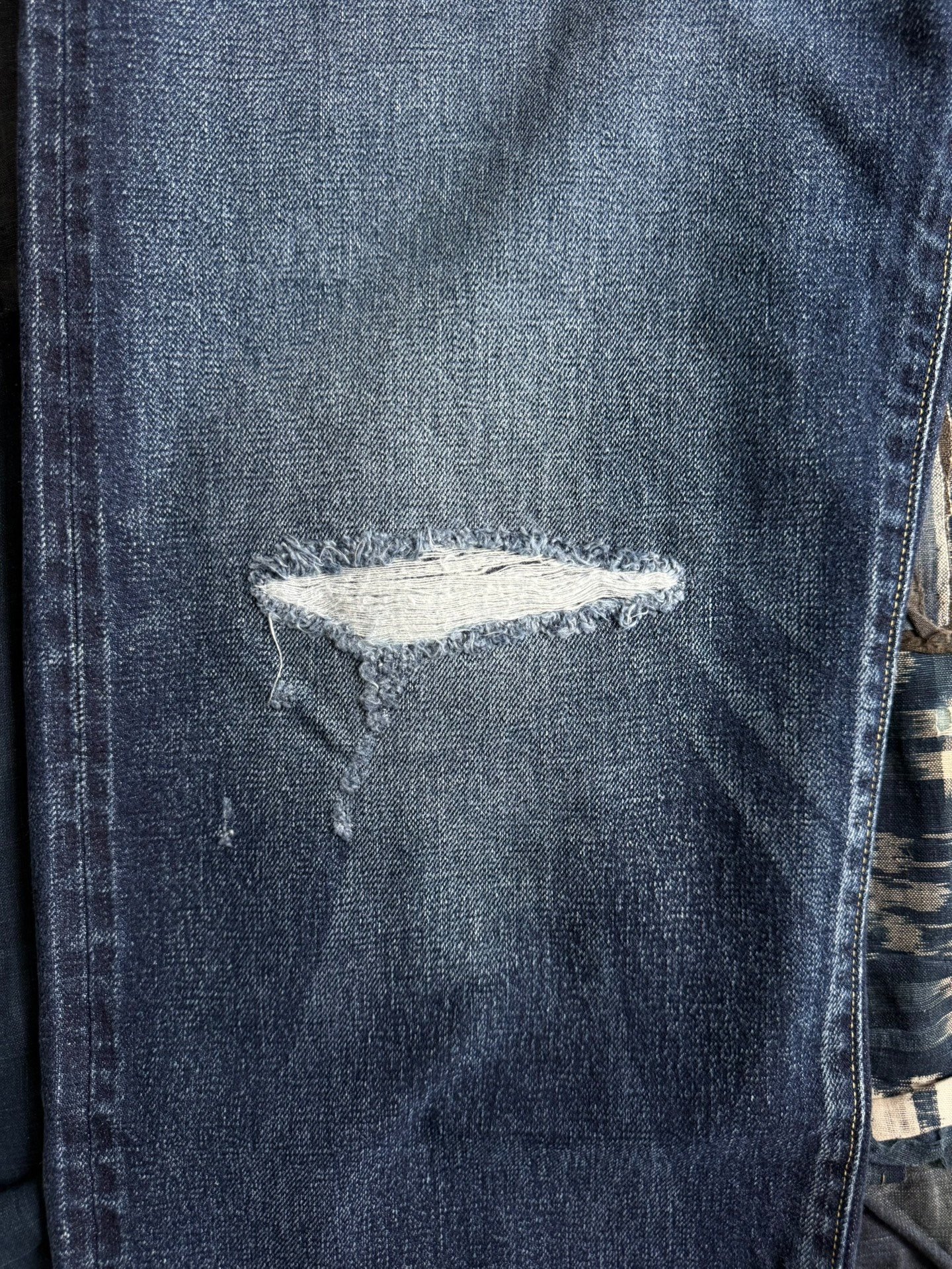 Visvim Social Sculpture 01 Wide Jeans — detail