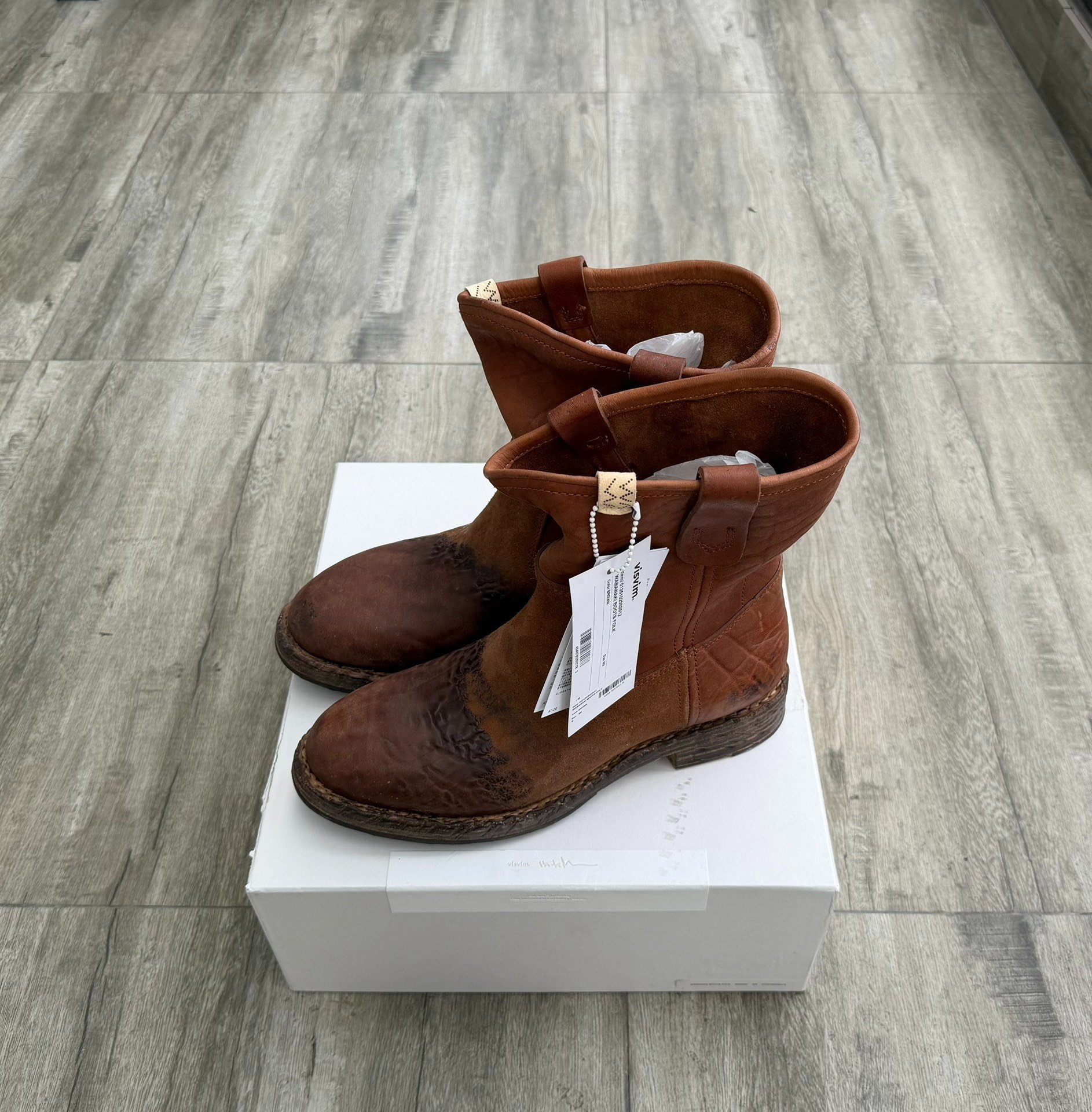 VISVIM 25SS WABANAKI BOOTS-FOLK — front