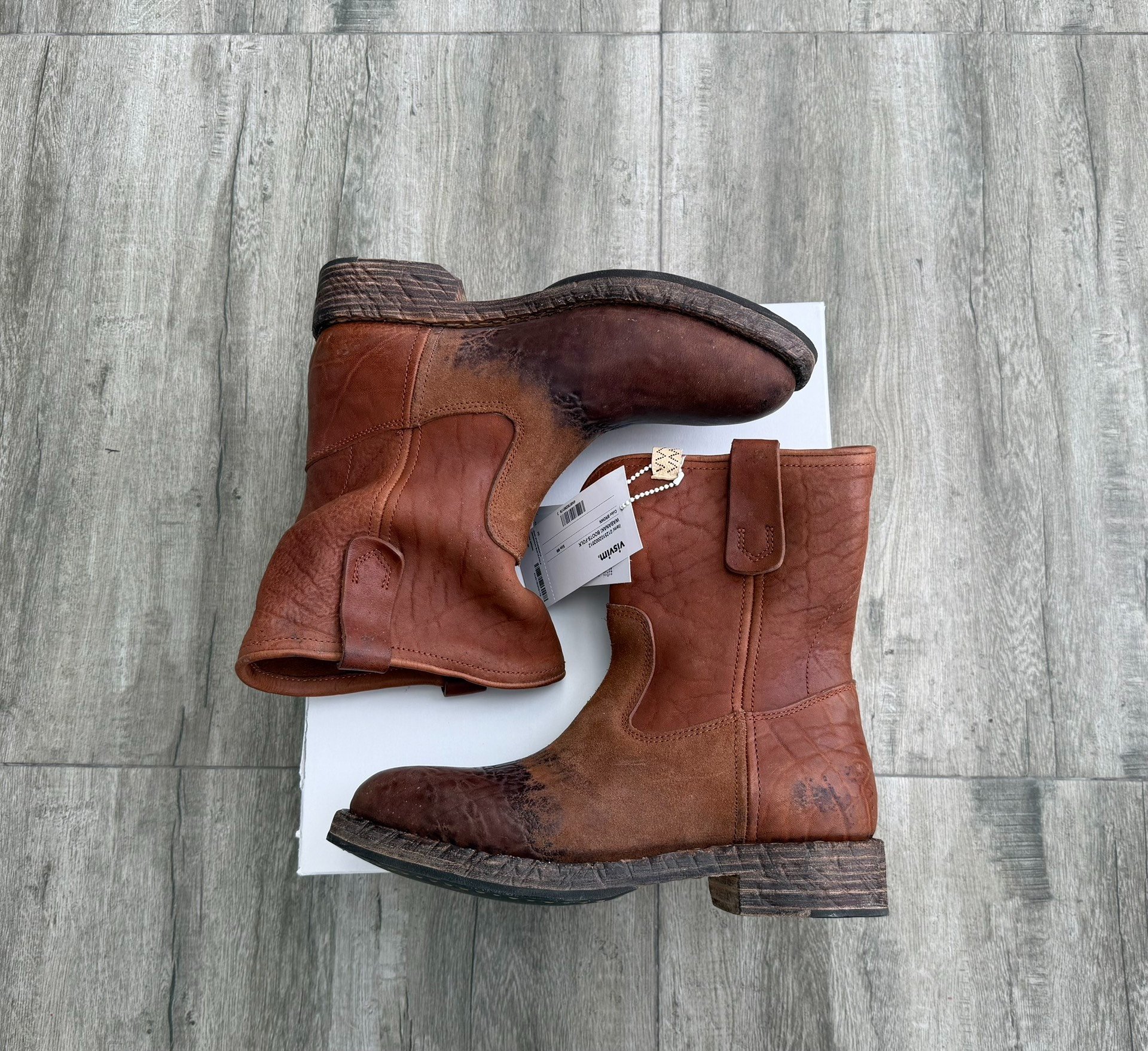 VISVIM 25SS WABANAKI BOOTS-FOLK — detail