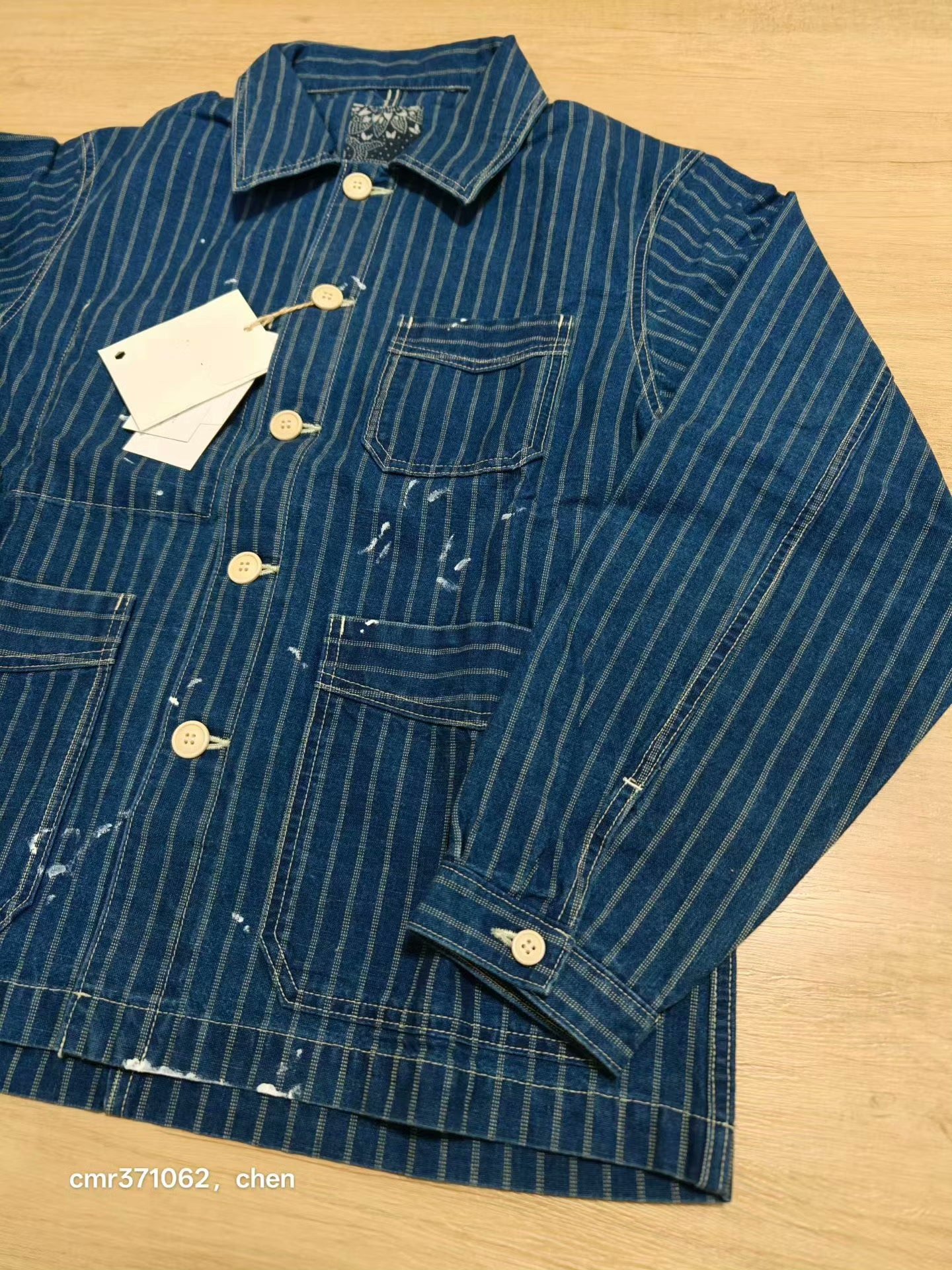 VISVIM 25 ICT TRAVAIL COVERALL DMGD — detail