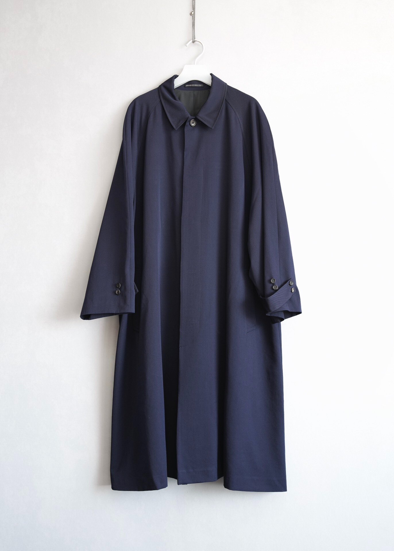 Yohji Yamamoto 89AW Navy Oversized Coat