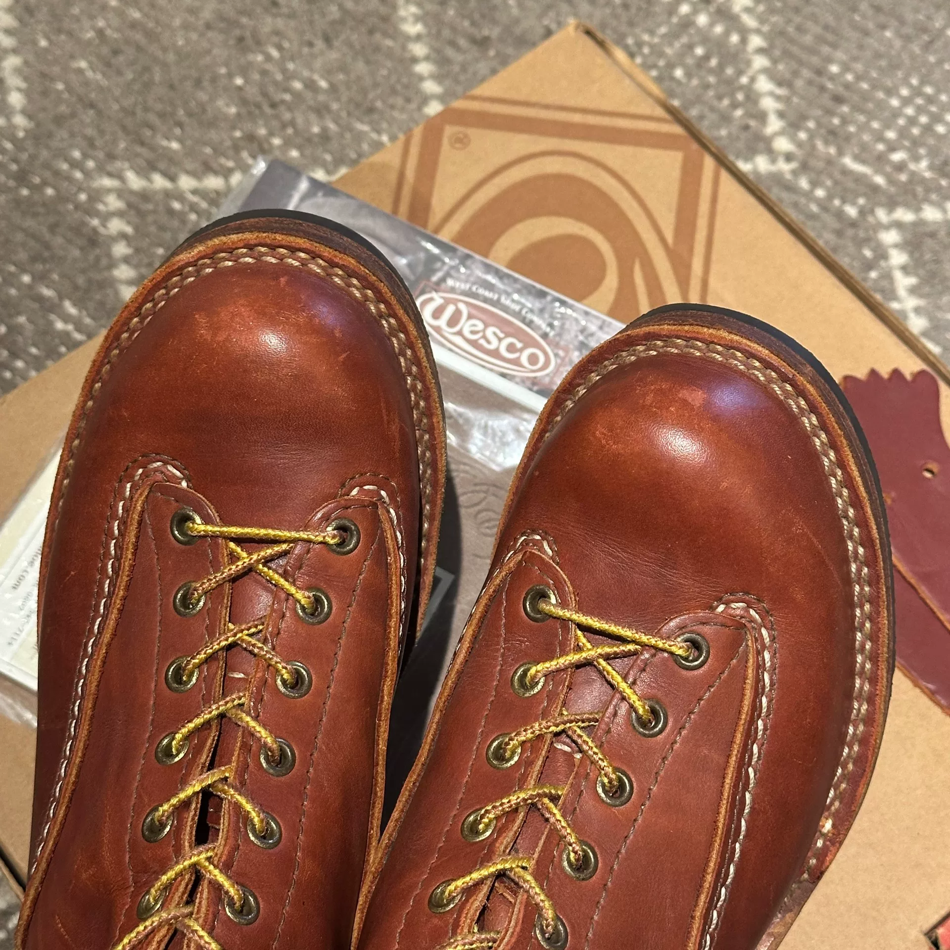 Wesco Jobmaster 8e Boots — front