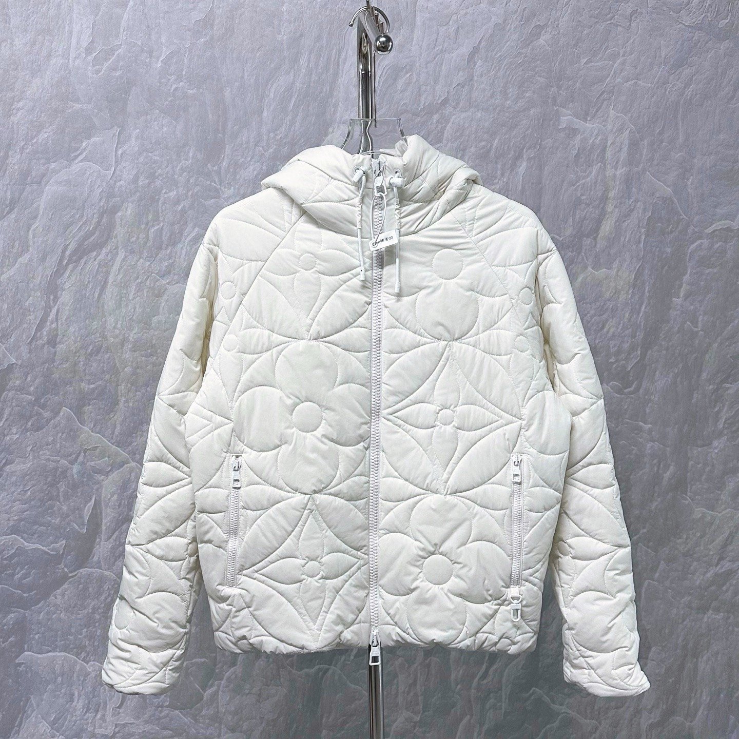 Louis Vuitton Quilted Hooded Jacket