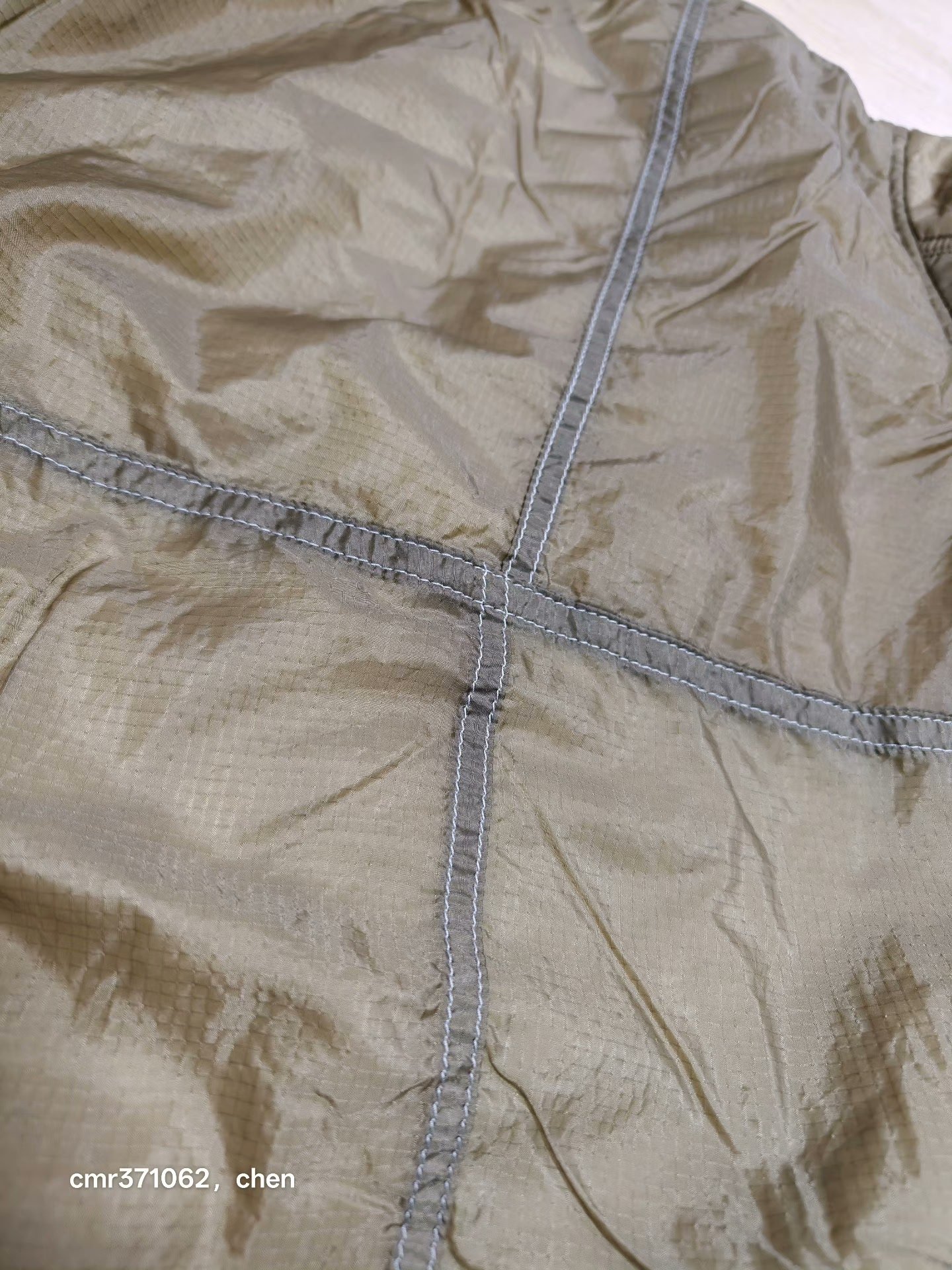 VISVIM 18AW CONTRARY DEPT BLOUSON — label