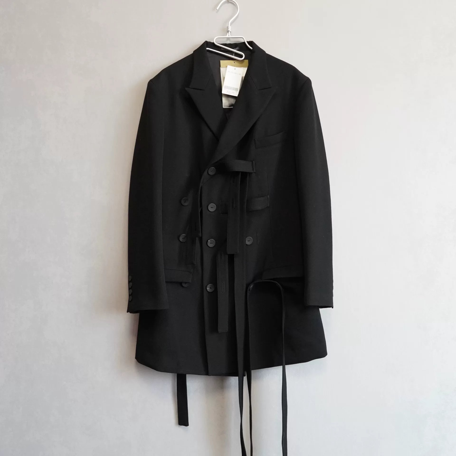 Yohji Yamamoto 23AW Raul Strap Jacket — front