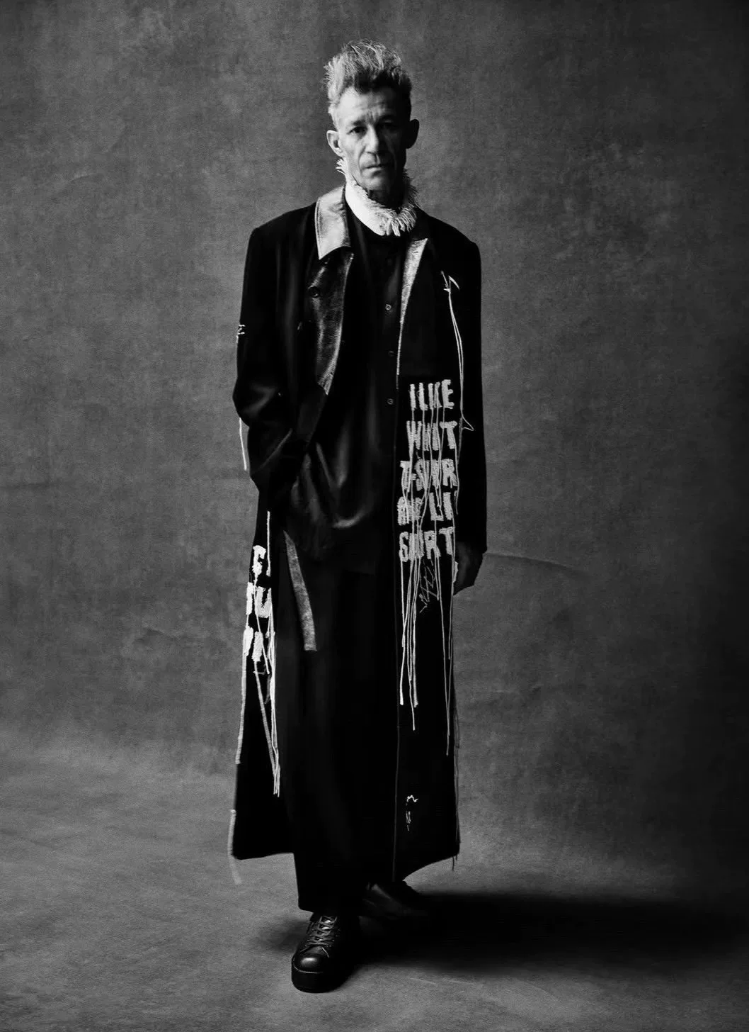 Yohji Yamamoto 24AW Show Long Coat — back