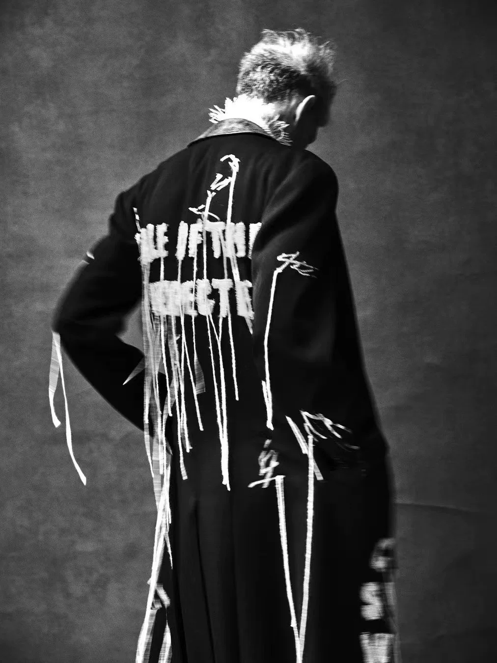 Yohji Yamamoto 24AW Show Long Coat — detail