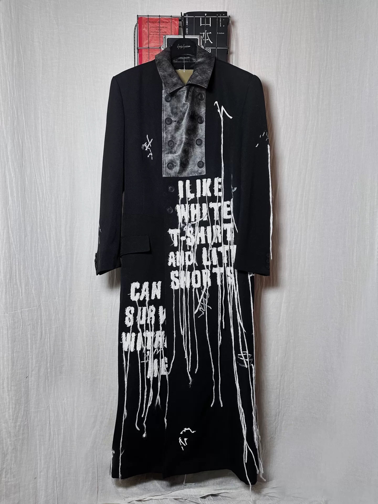 Yohji Yamamoto 24AW Show Long Coat — front