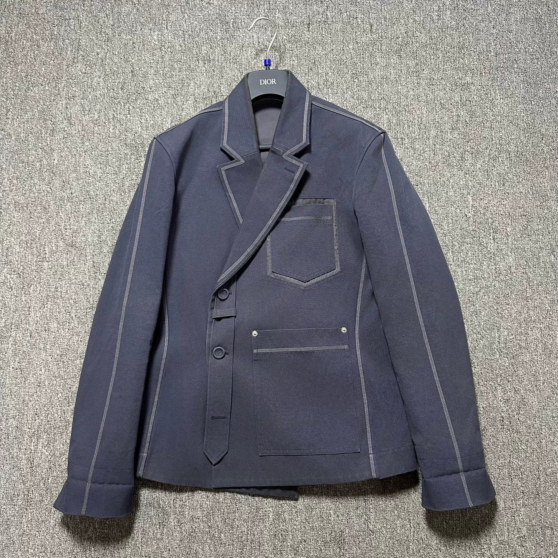 Dior Men 23ss Navy Runway Blazer