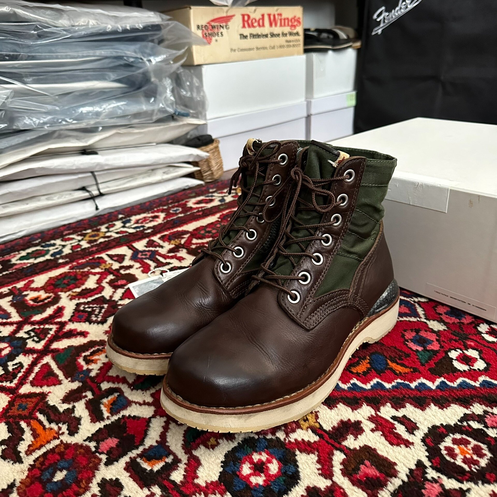 VISVIM 13AW 7-Hole Boots Size 9 — front