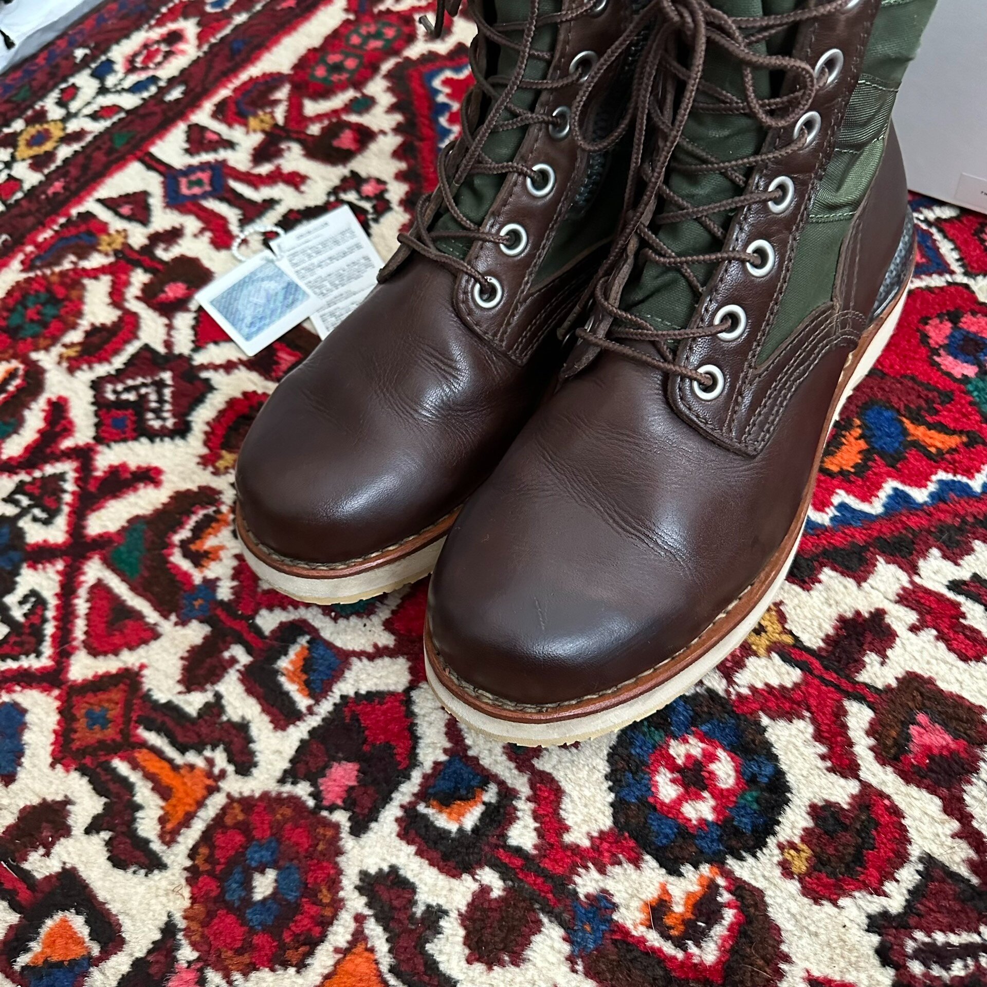 VISVIM 13AW 7-Hole Boots Size 9 — detail