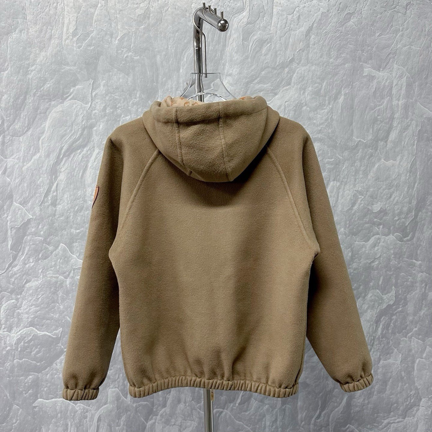 Louis Vuitton Reversible Wool Monogram Hooded Jacket — back