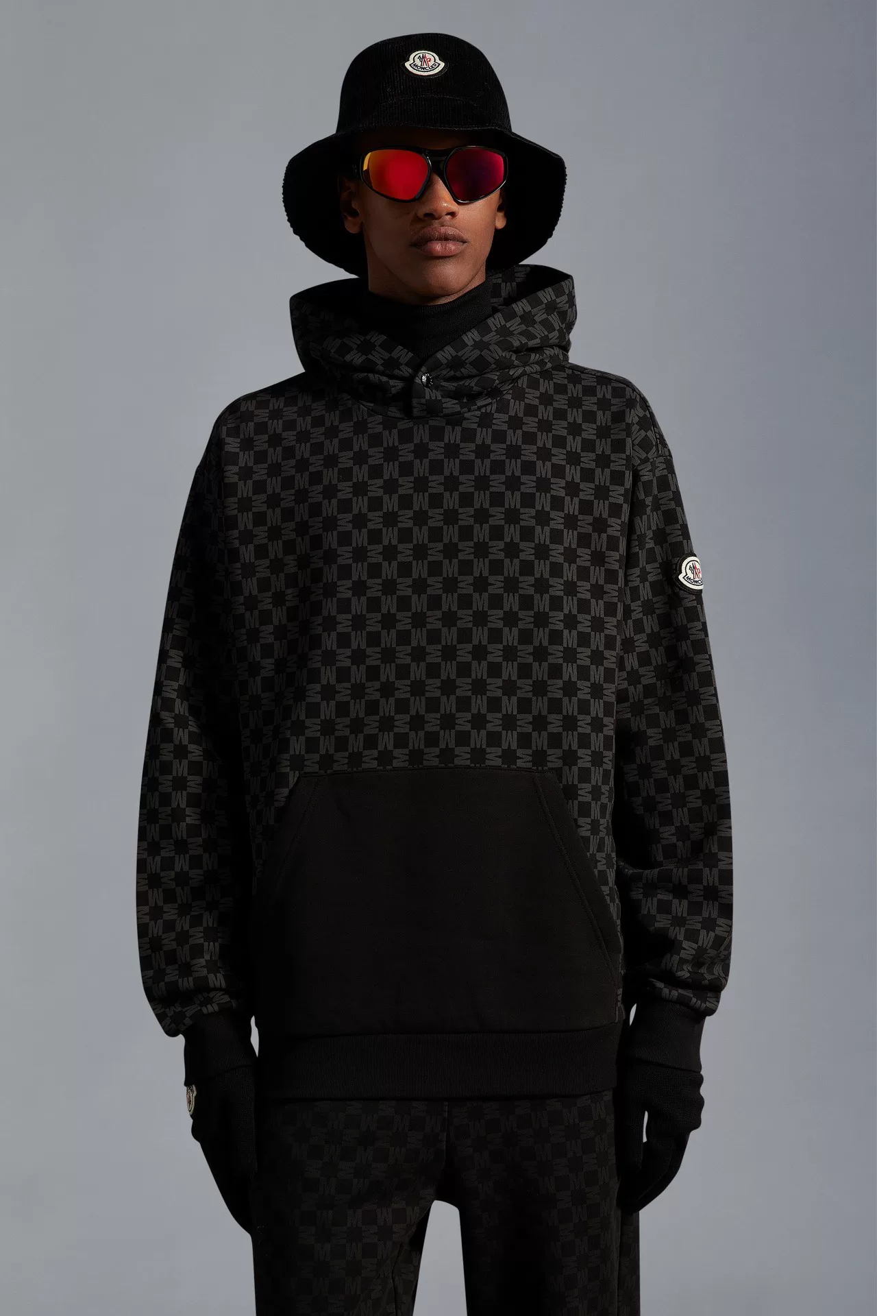 Moncler All-Over Logo Hoodie