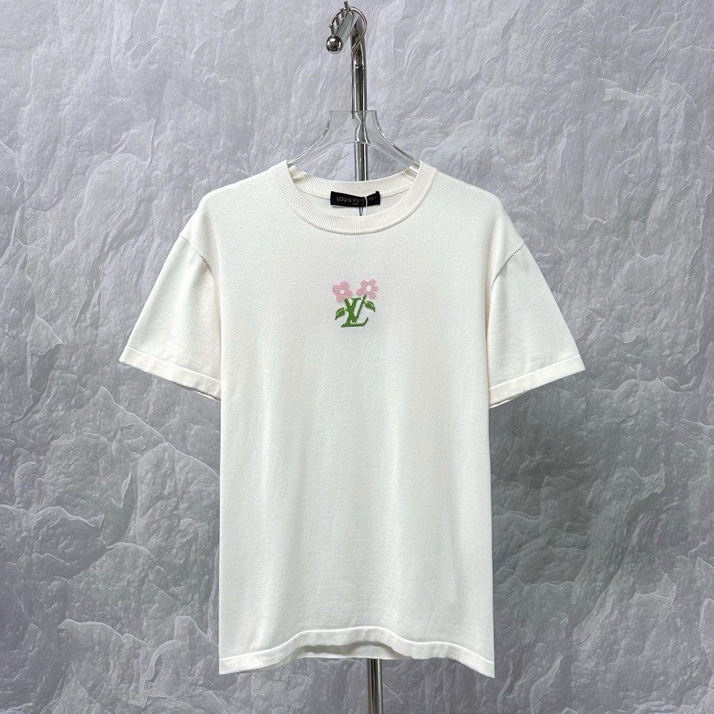 Louis Vuitton FW24 Tyler Flower Logo Knit Tee