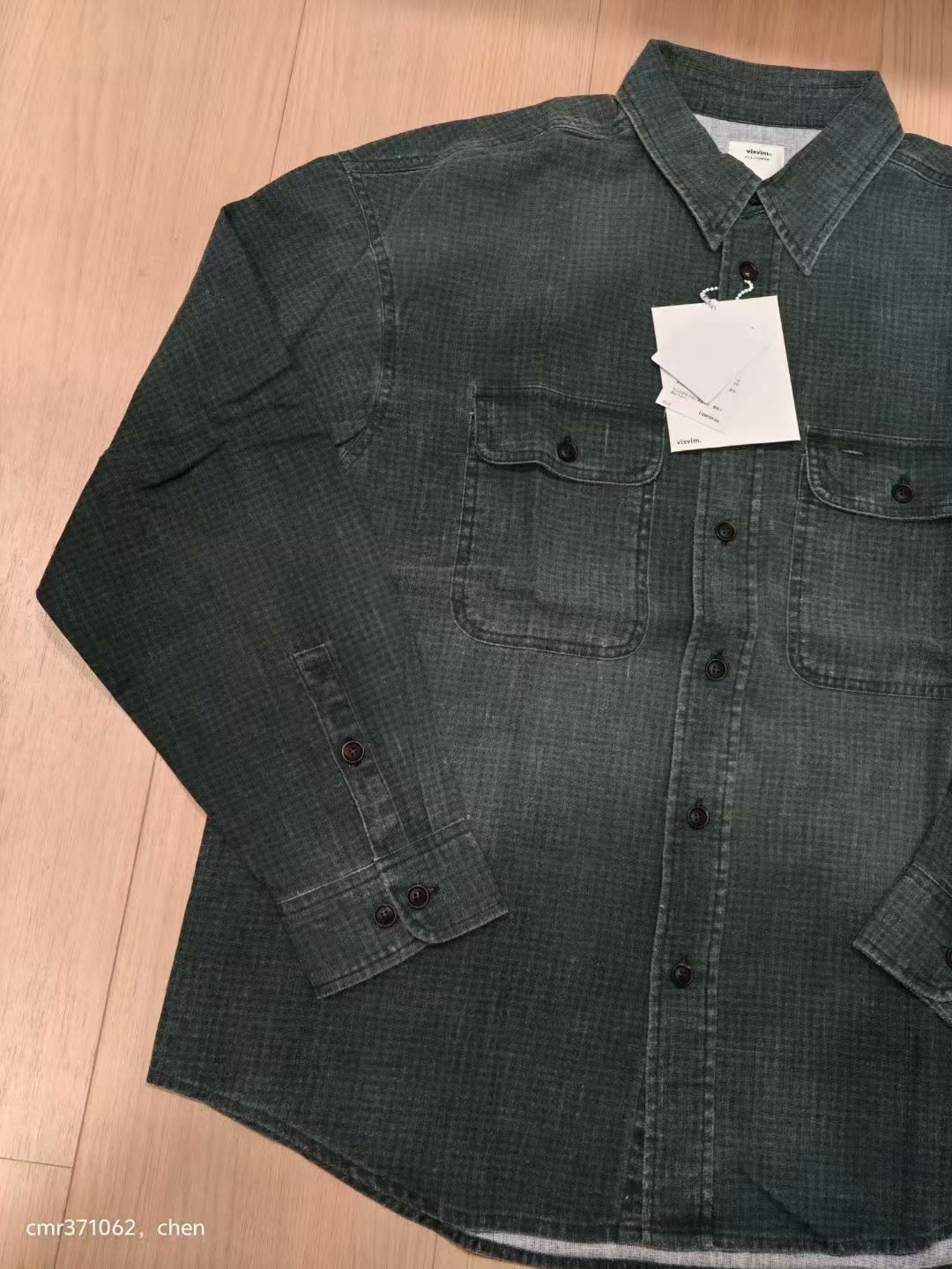 VISVIM 21SS LUMBER KHADI CHECK L/S — detail