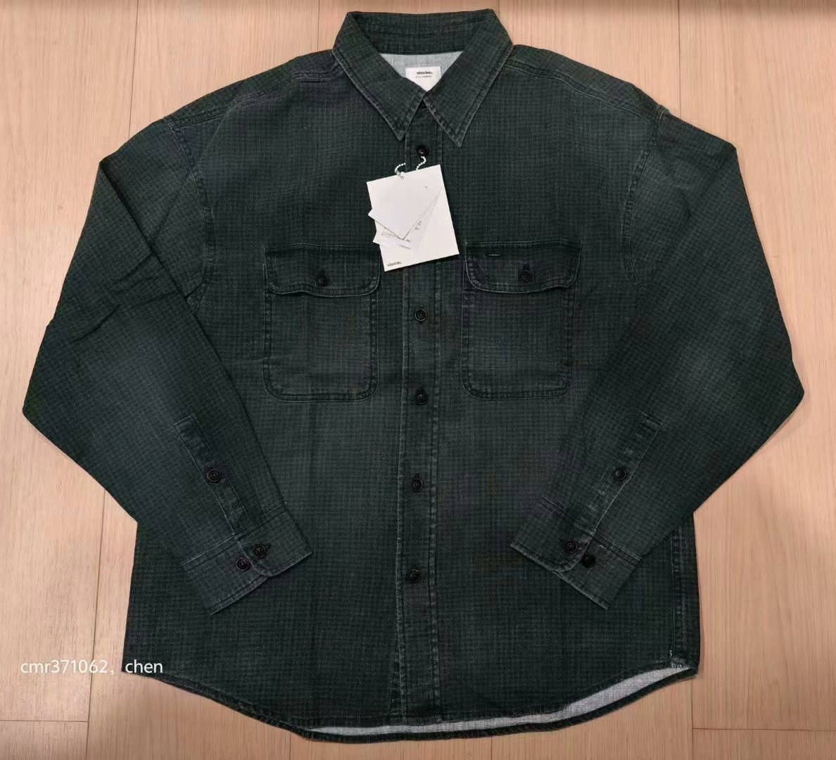 VISVIM 21SS LUMBER KHADI CHECK L/S