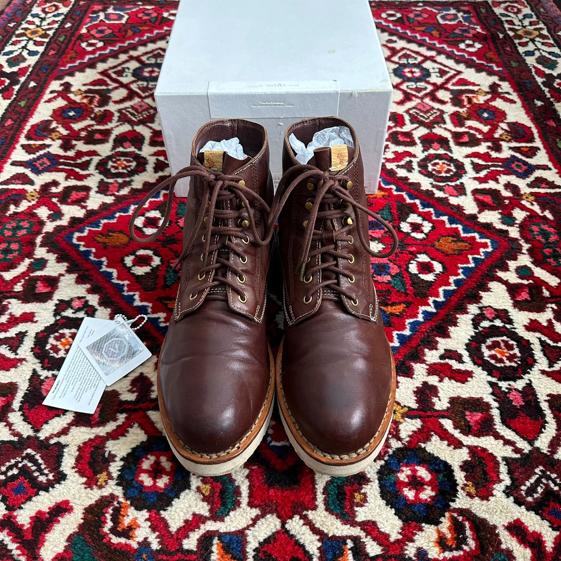 visvim 15aw Virgil Kangaroo Leather Boots M9
