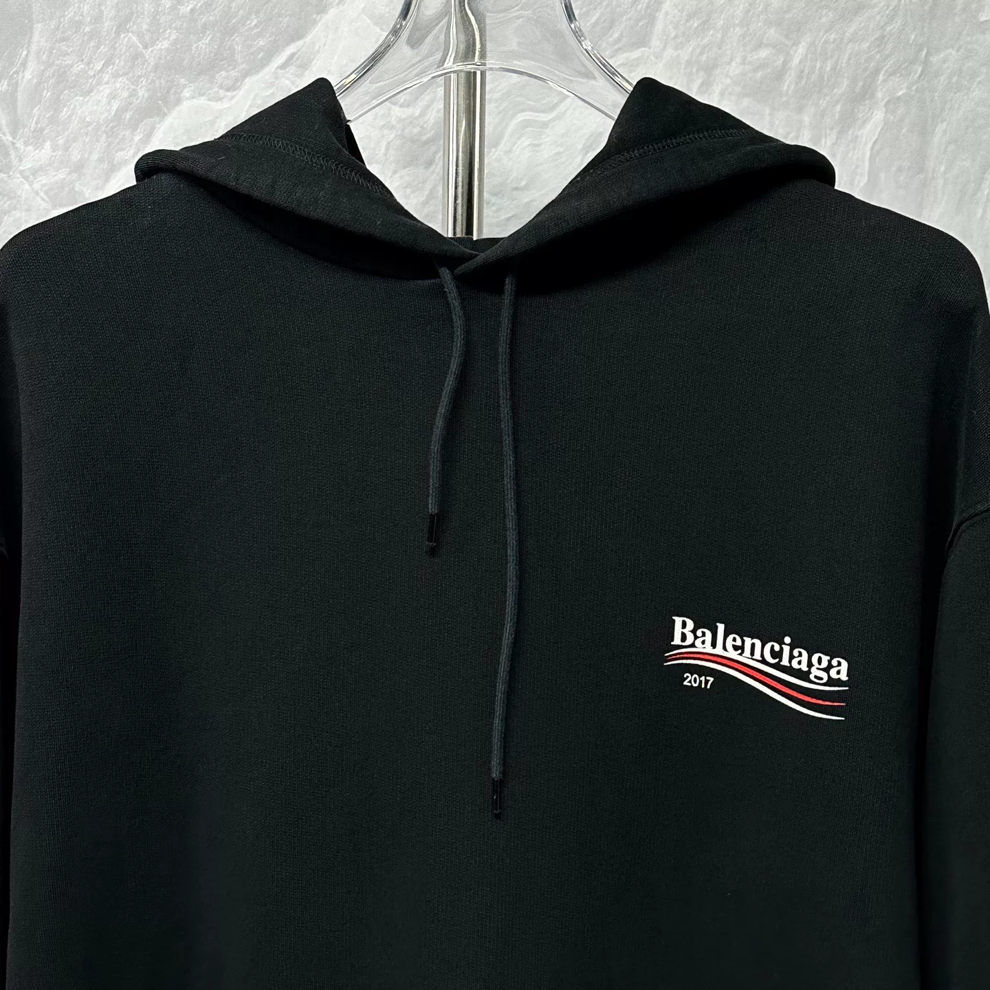 Balenciaga Coke Print Hoodie — front