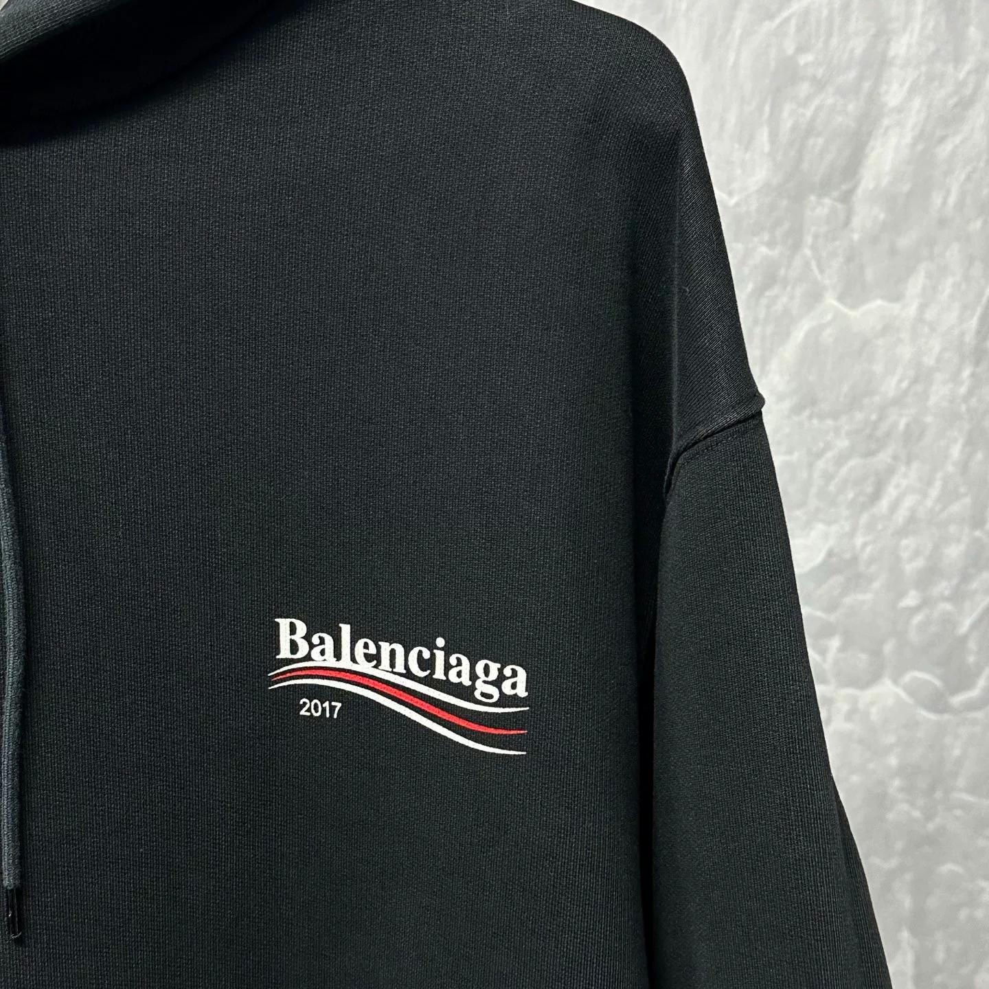 Balenciaga Coke Print Hoodie — detail