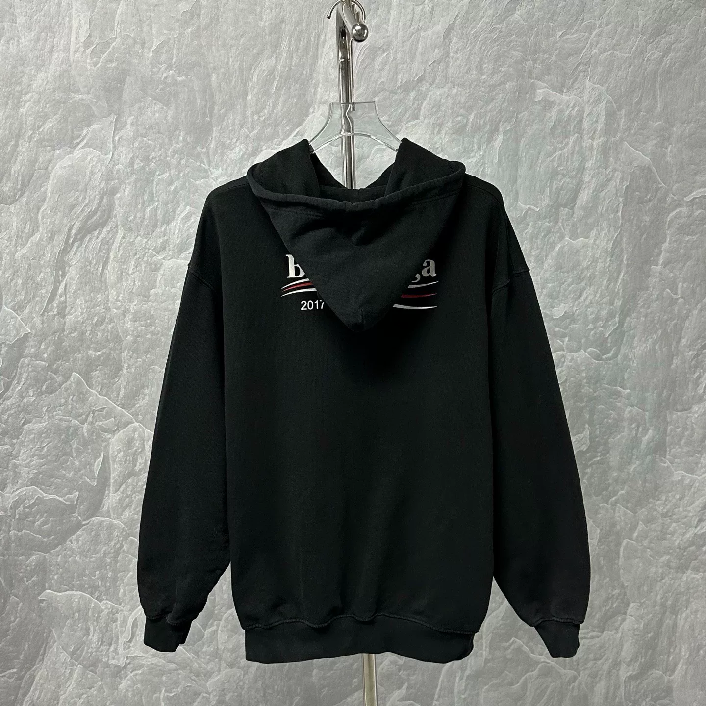 Balenciaga Coke Print Hoodie — back