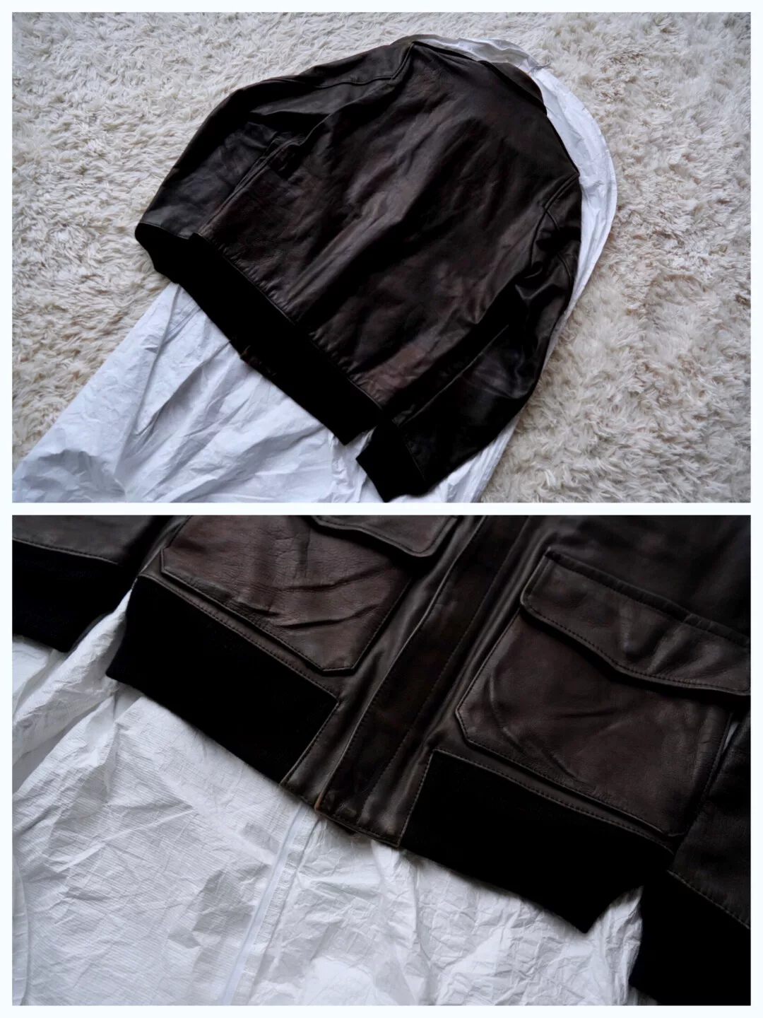 visvim Elmendorf Leather Jacket — front