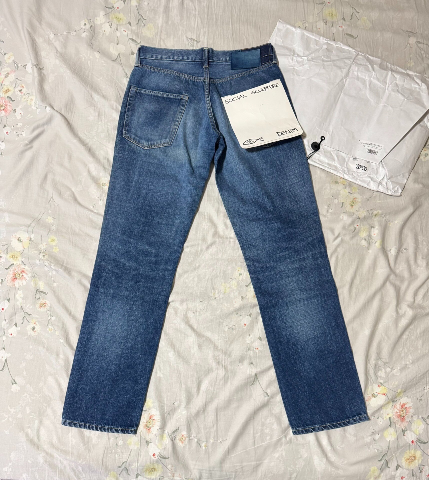 visvim 17SS Social Sculpture 03D10 Jeans — front