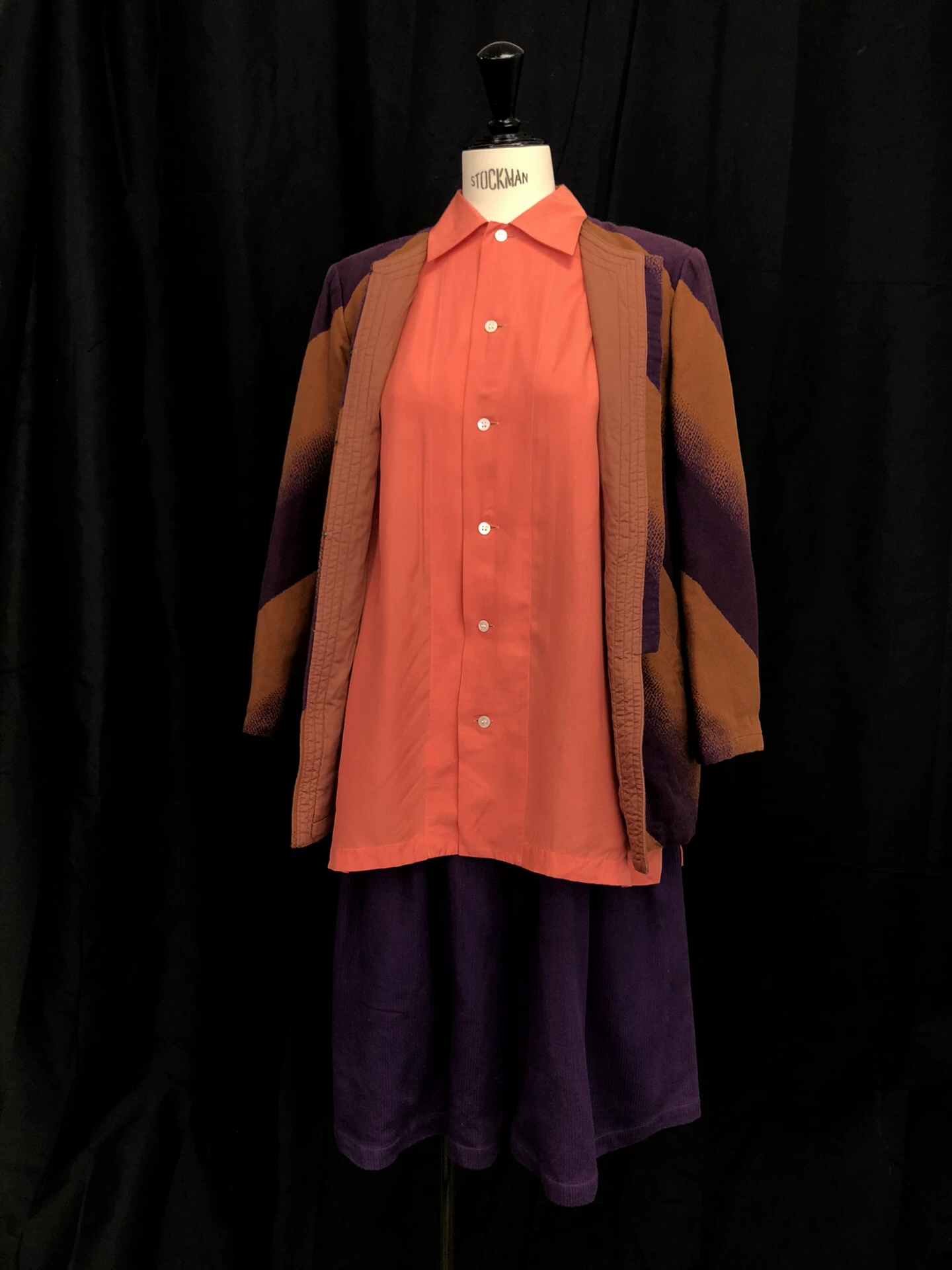 Issey Miyake 1970s Japanese-Style Suit — front