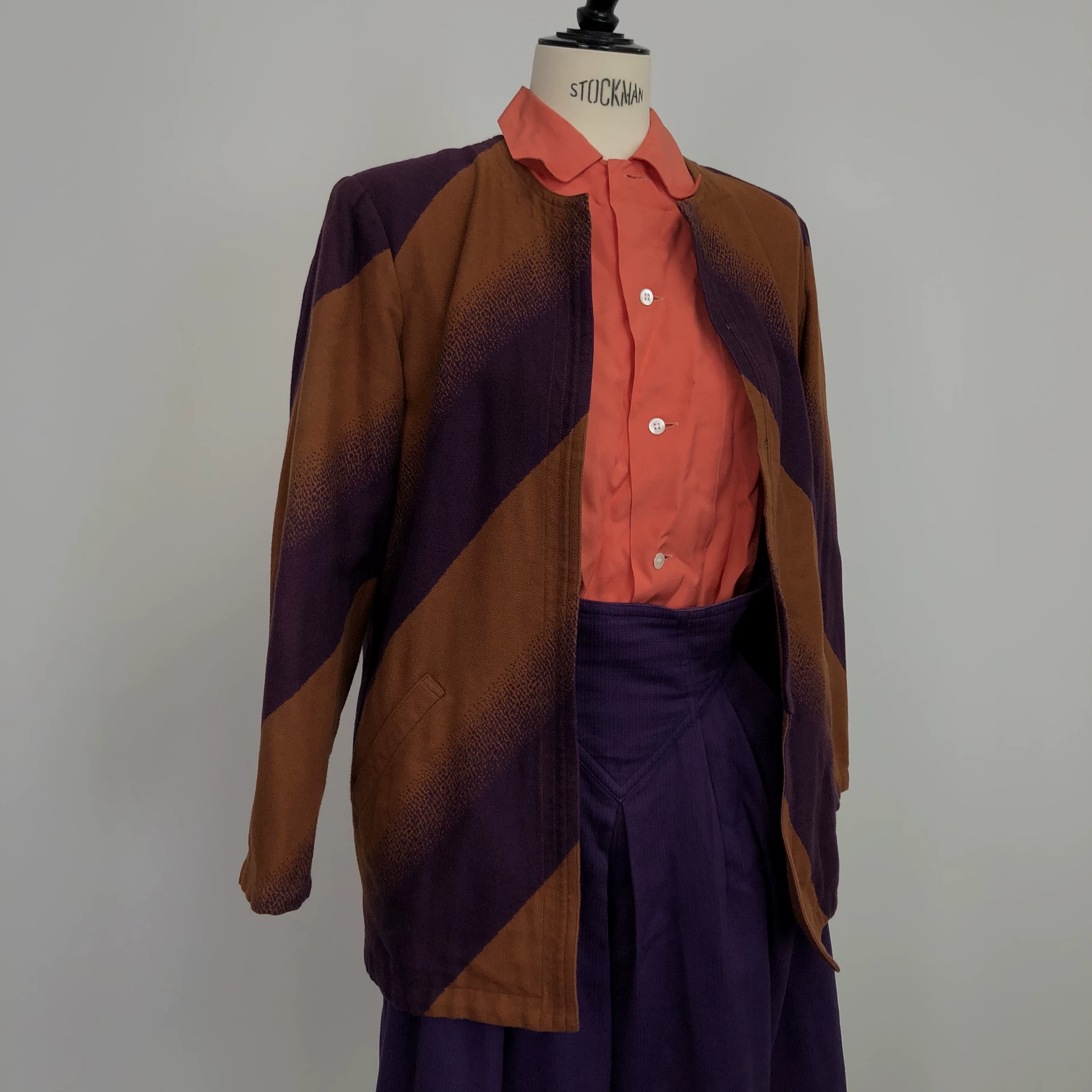 Issey Miyake 1970s Japanese-Style Suit — label