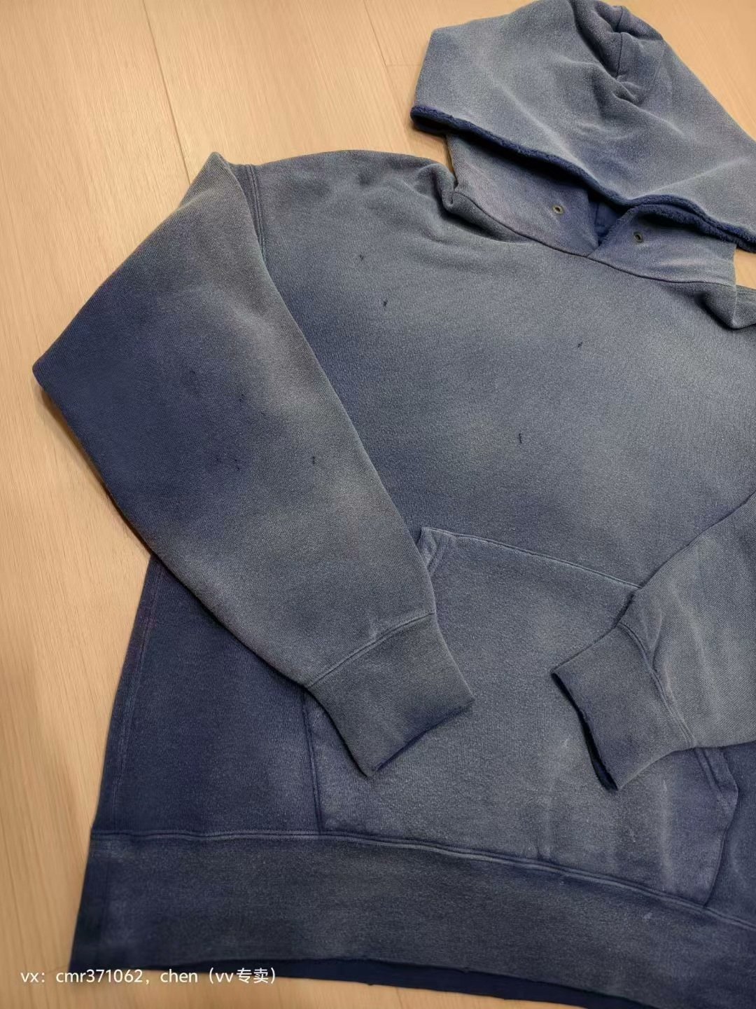 VISVIM 22AW SPOT JUMBO HOODIE — front