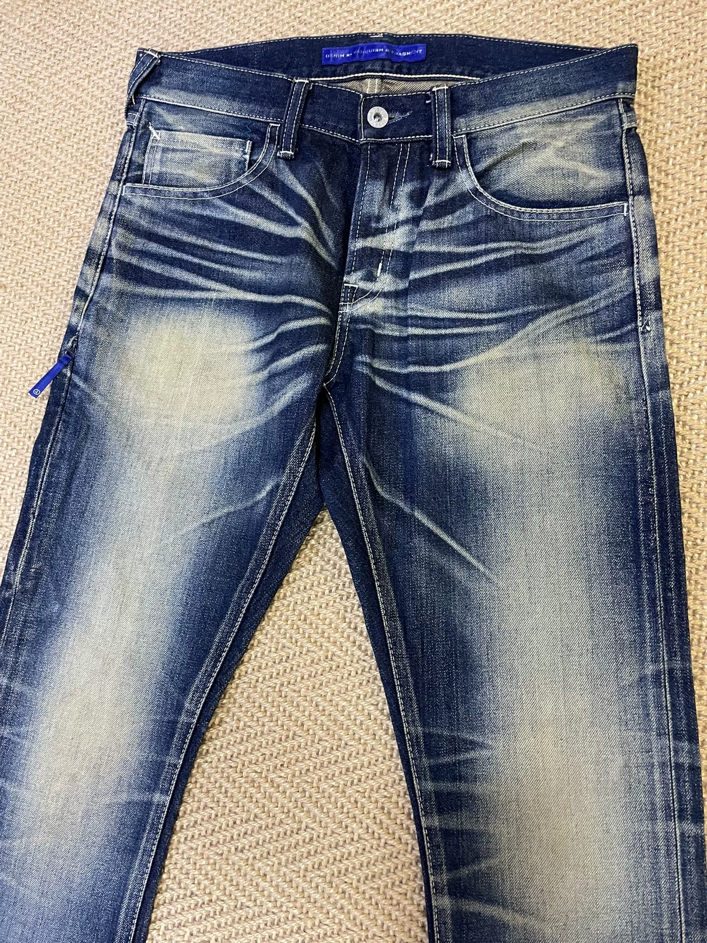 Vanquish & Fragment Lightning Jeans — detail
