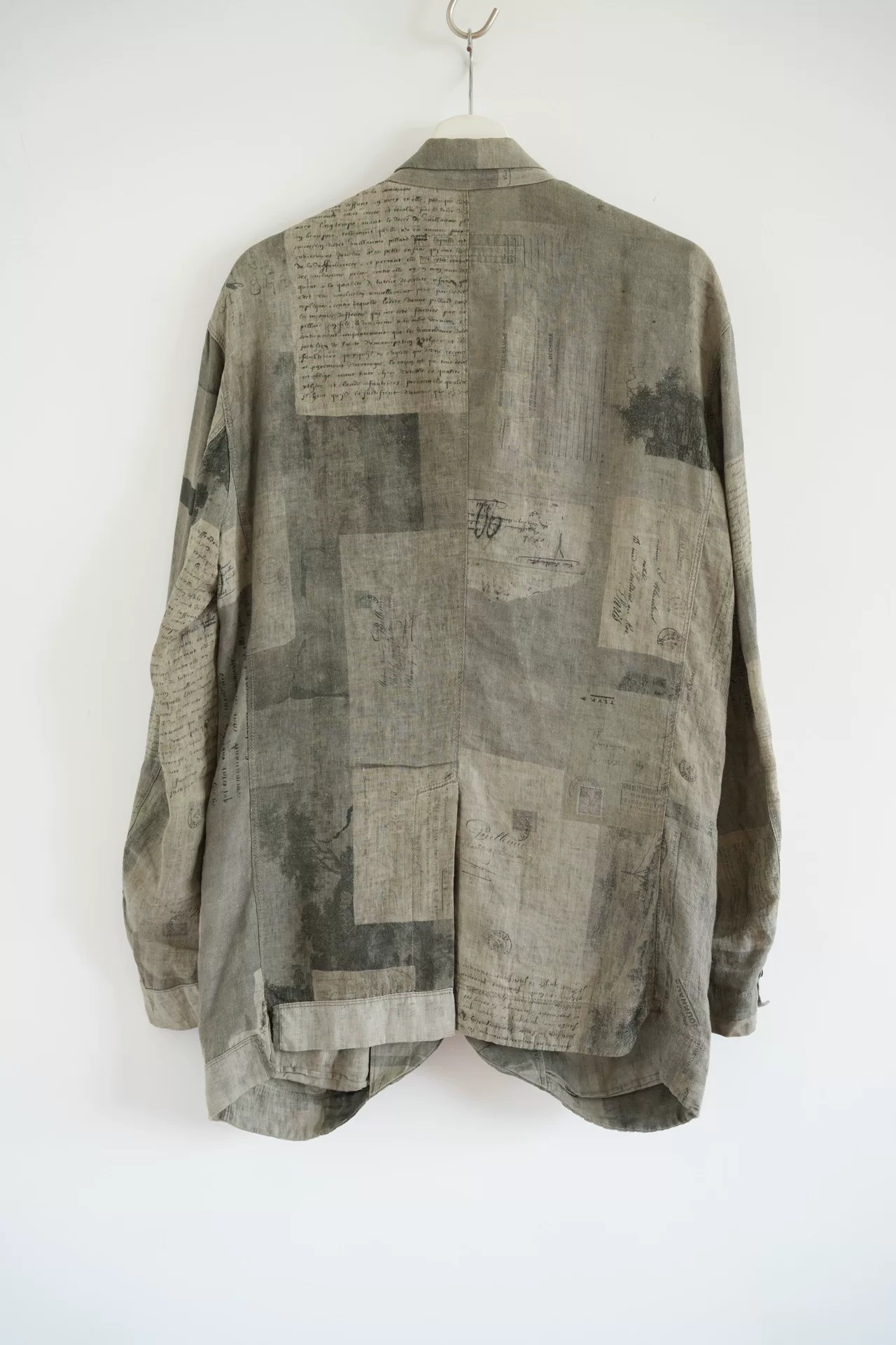 Ziggy Chen 20ss Vintage Postcard Suit — front