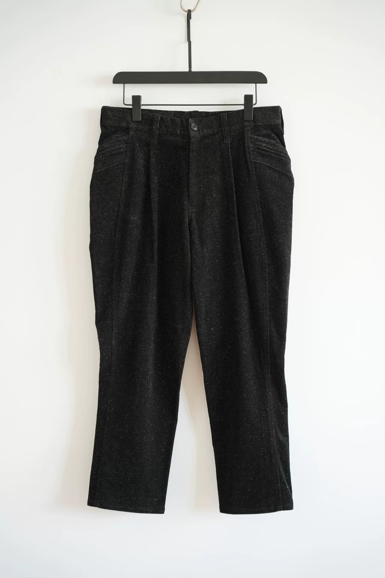 Yohji Yamamoto 13AW Glitter Zip Trousers
