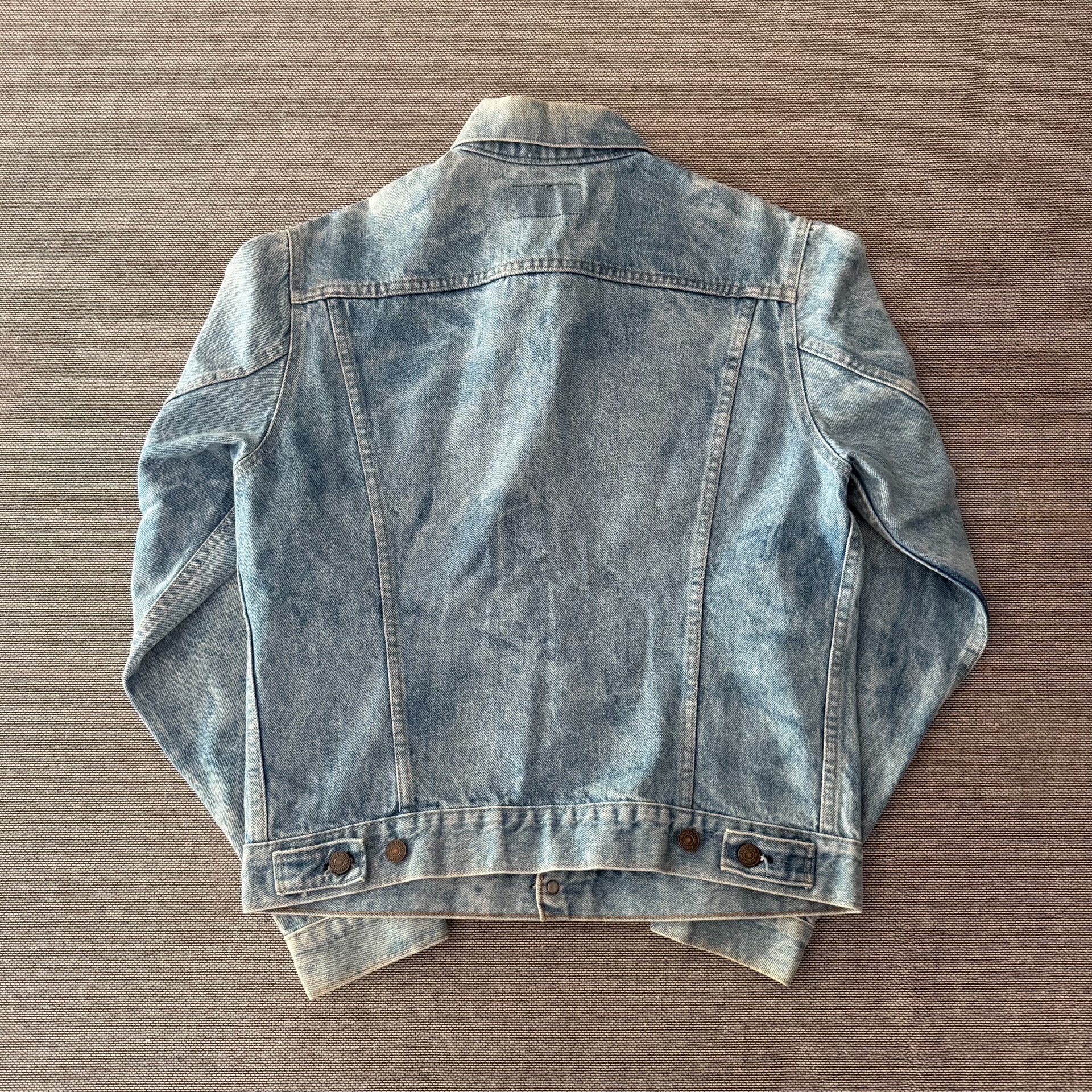 Levi's LVC 71205 0213 USA Washed Denim Jacket — front